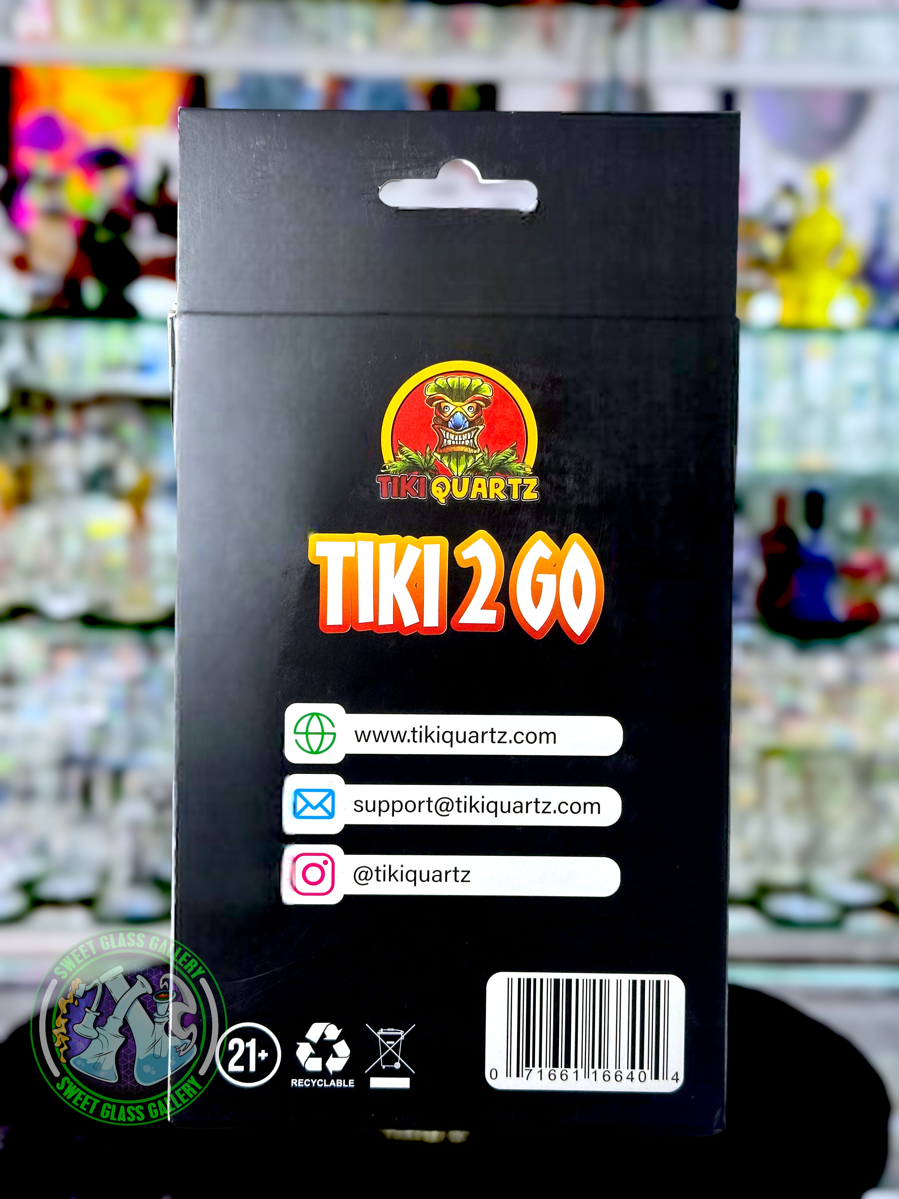 Tiki Quartz - Tiki2Go Rig (Bent Neck)