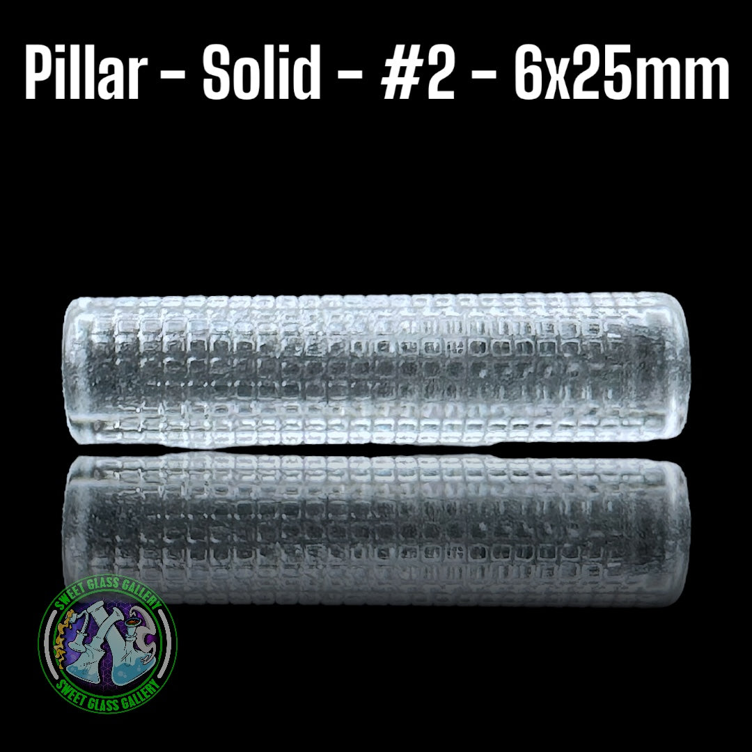 GeeWest - Pillar #2 - 6x25mm Solid Engraved Quartz