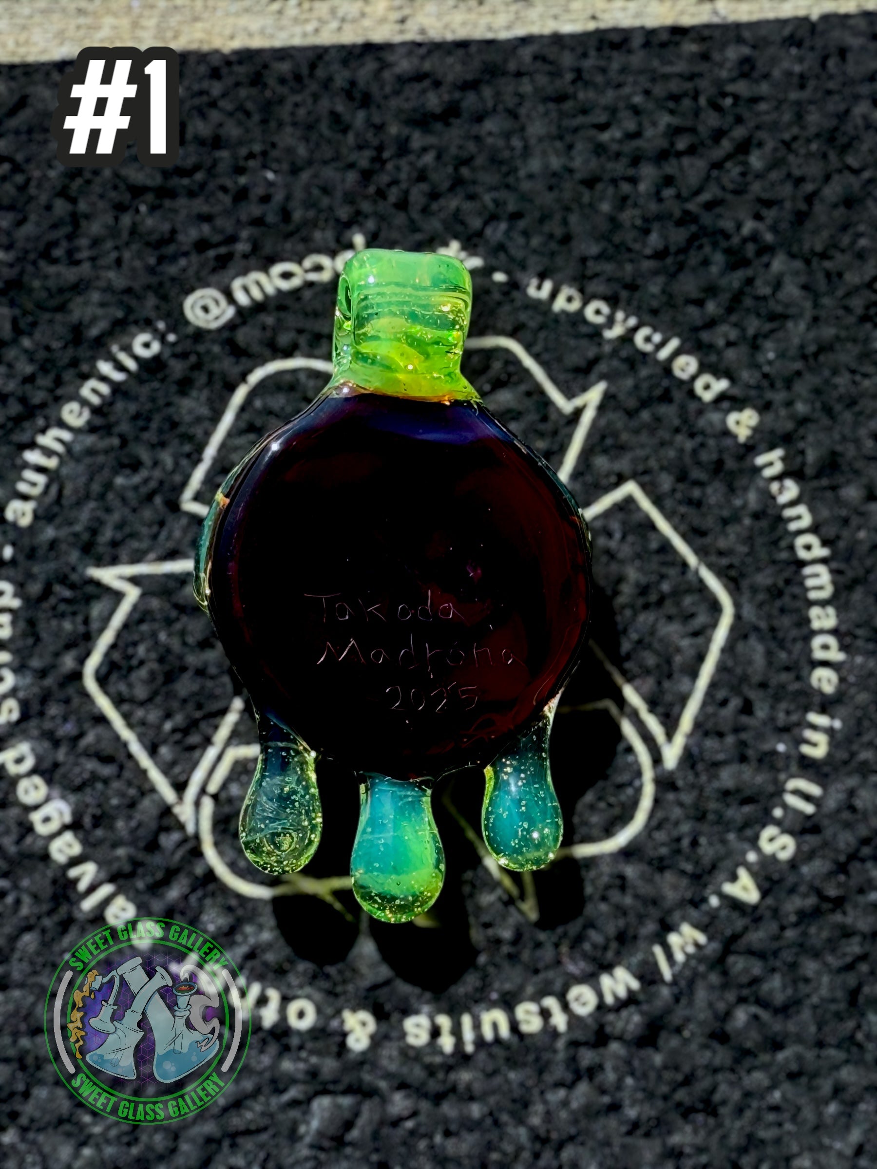 Takoda Madrona - Pendant #1 - Drippy Fillacello