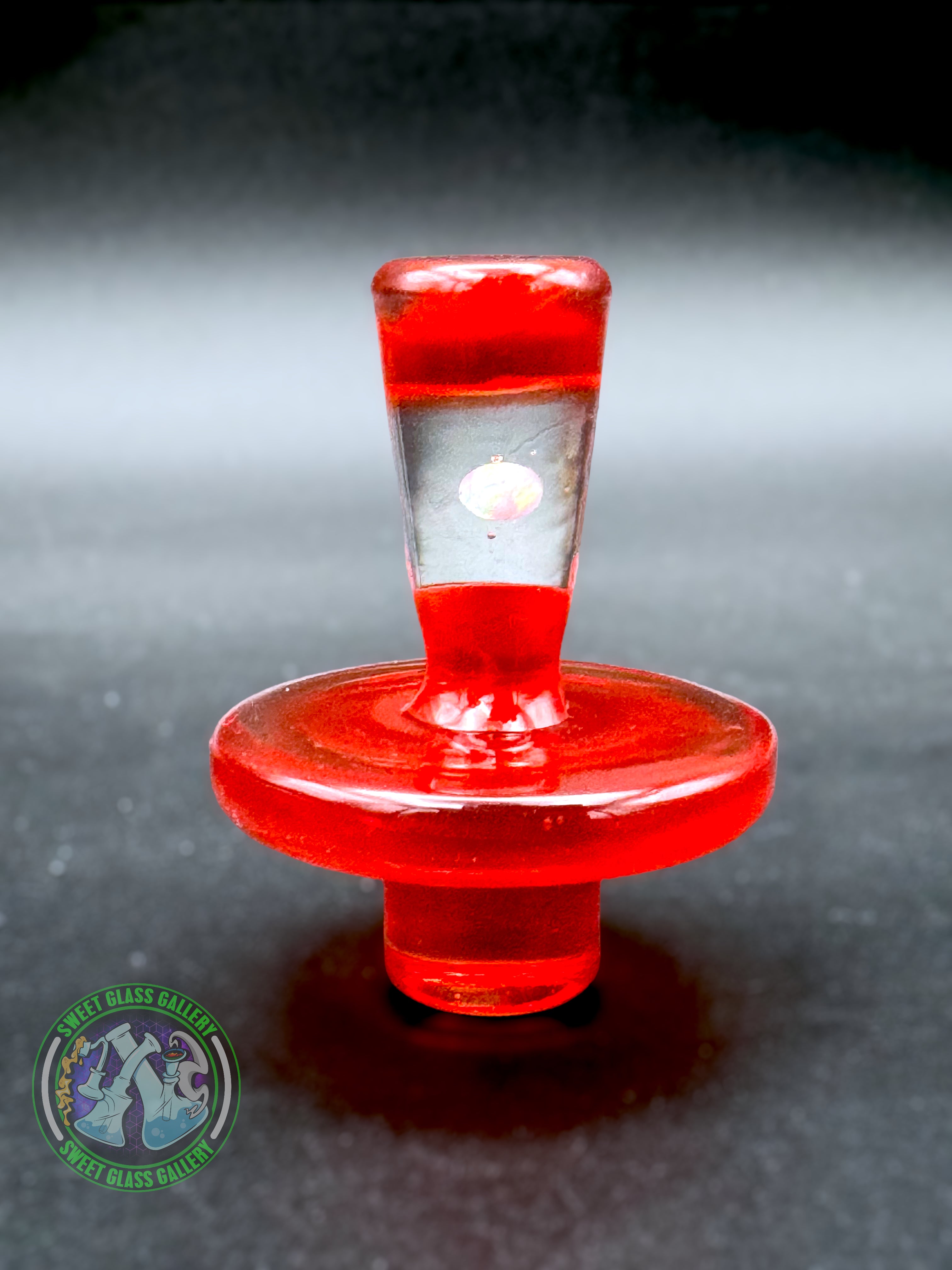 Camp Fire Quartz - Encased Opal Slurper Cap (Red Elvis)