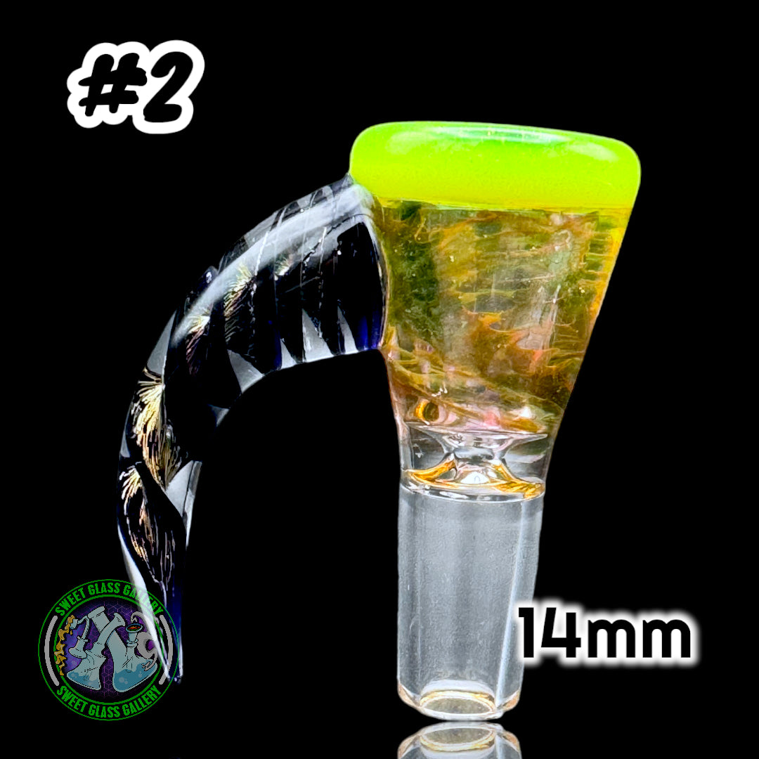 Glass Act Glassworx - Bowl #2 - Horned Dichro 14mm