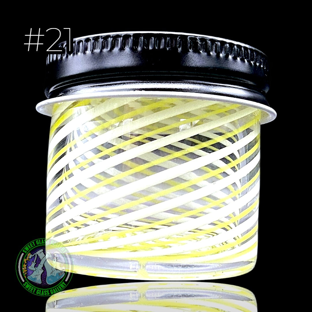 Ben’s Glass Art - Baller Jar #21 - Inside Out Tech