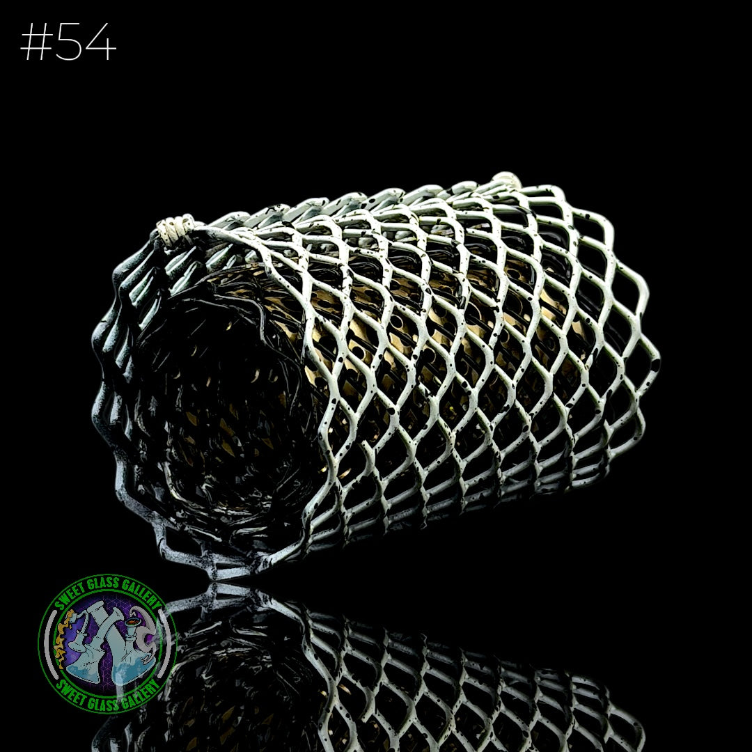 Mamba Guardzz - Heat Cage #54 Blazer GT8000 Guard (White w/ Black Splatter)