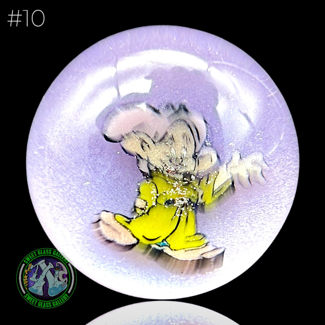 Keys Glass - Marble #10 (Dopey - Snow White And The Seven Dwarfs)