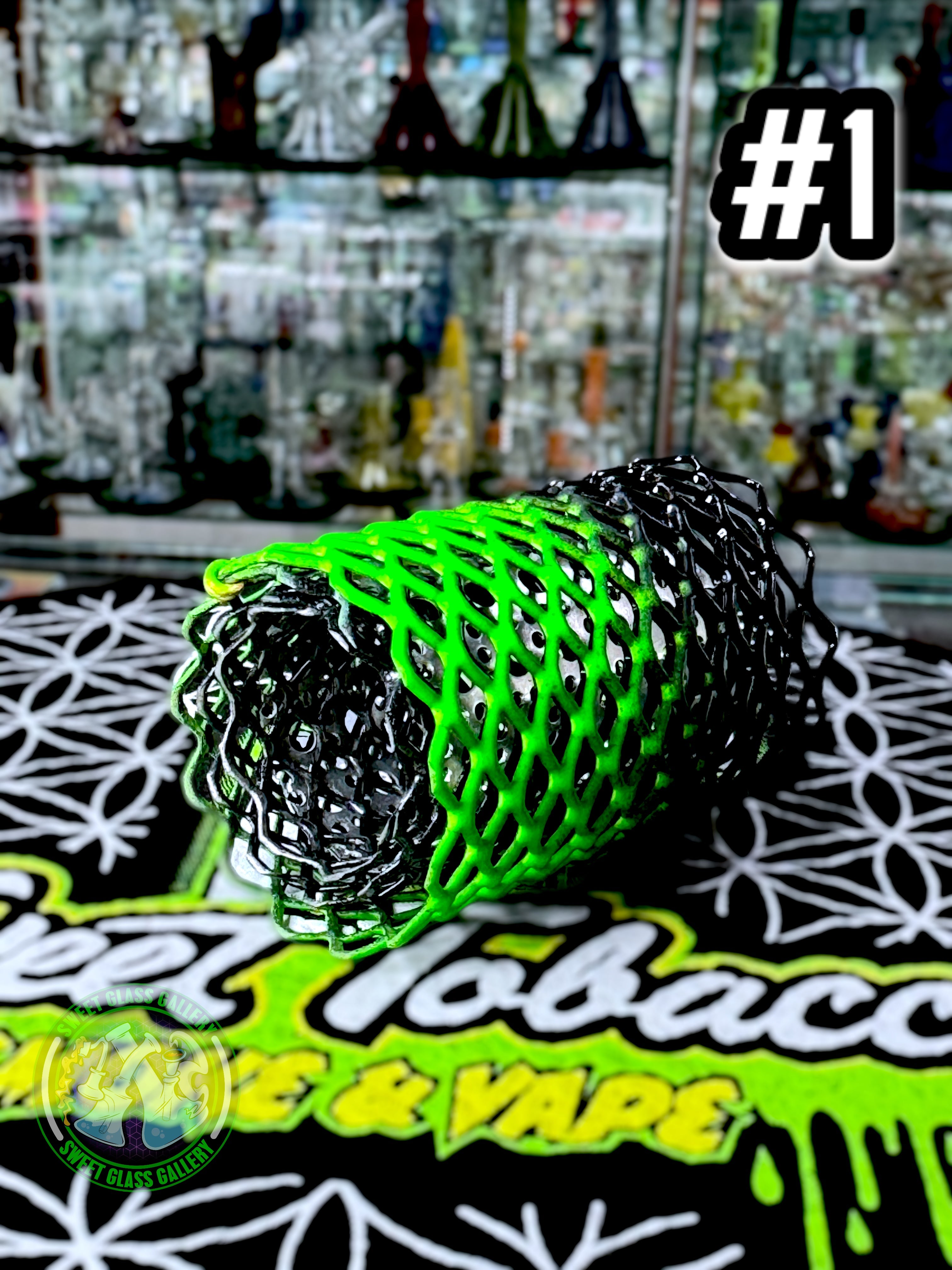 Mamba Guardzz - Heat Cage #1 - Blazer GT8000 Guard (Black & Green)
