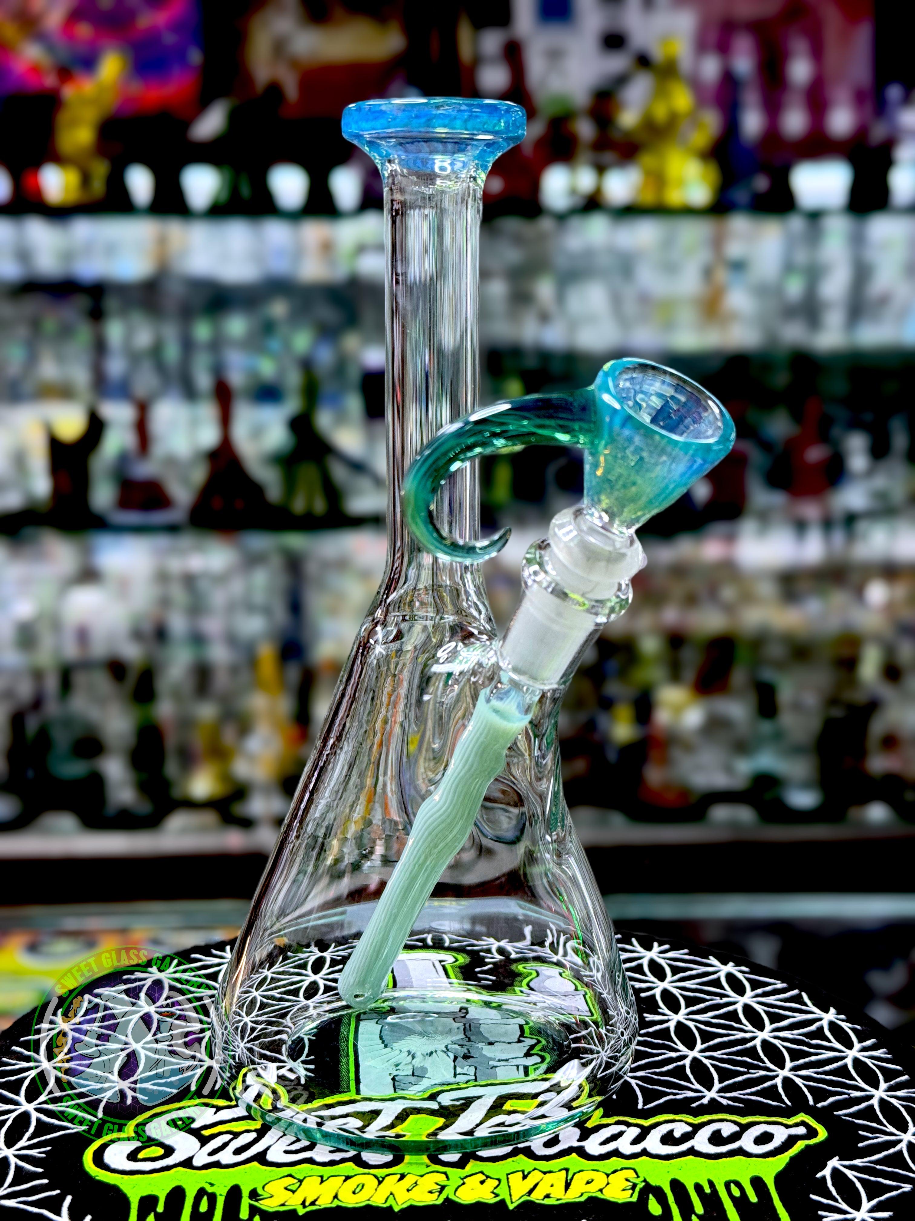 Empty1 Glass - Rig #2 - Mini Beaker w/ Bowl (Metta)