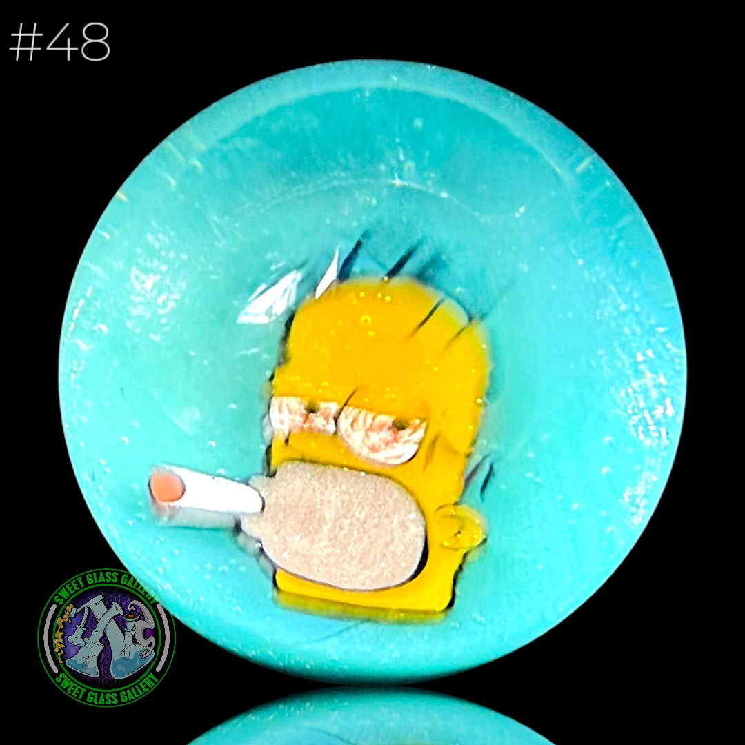Keys Glass - Marble #48 (Homer - The Simpsons)