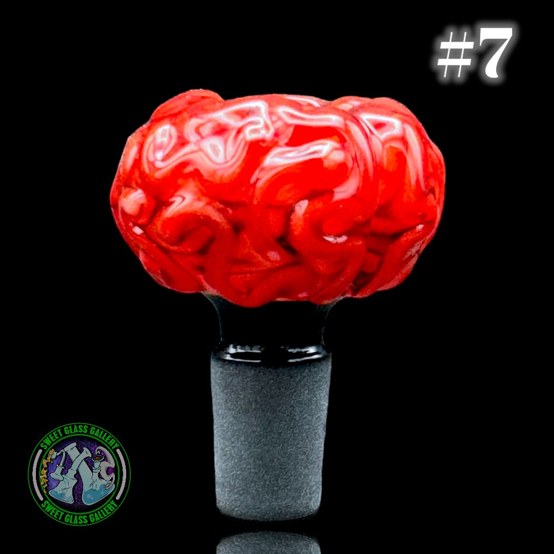 Algae - Bowl #7 - Sculpted Brain 14mm