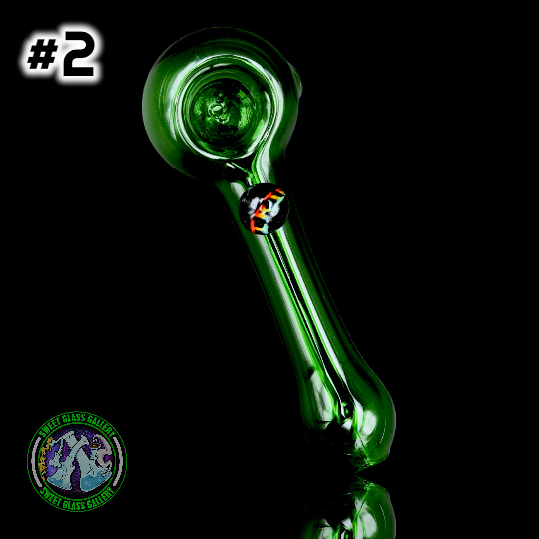 Verano Glass - Dry Pipe w/ Encased Millie (Irie) #2