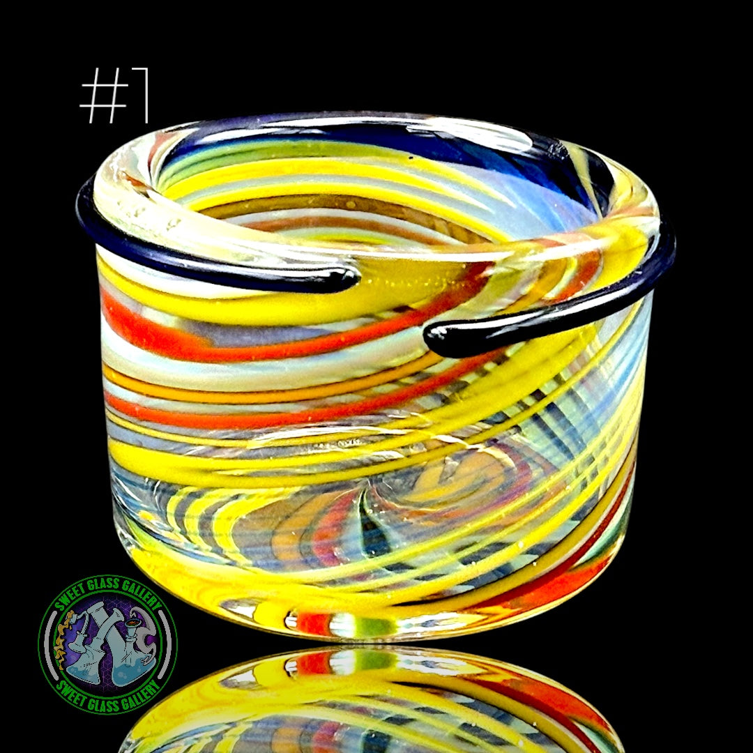 Ben’s Glass Art - Baller Jar #1 - Inside Out Tech