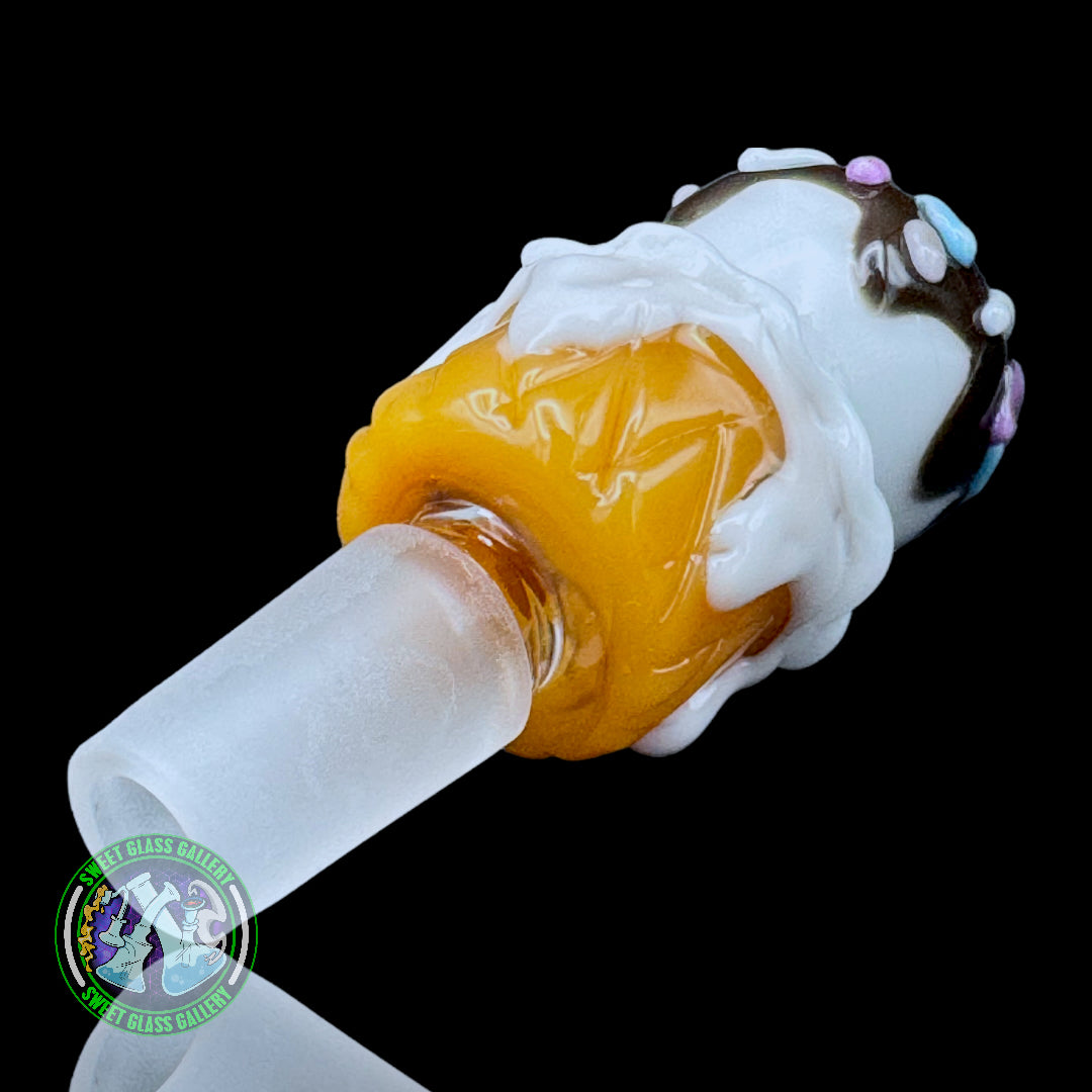 Empire Glassworks - Bowl #7 - Ice Cream Cone 14mm