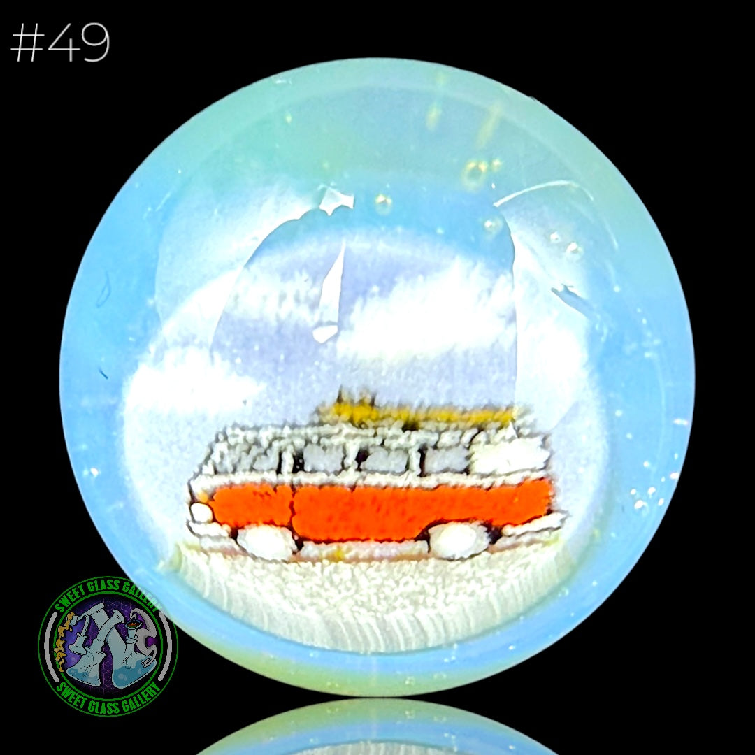 Keys Glass - Marble #49 (VW Bus)