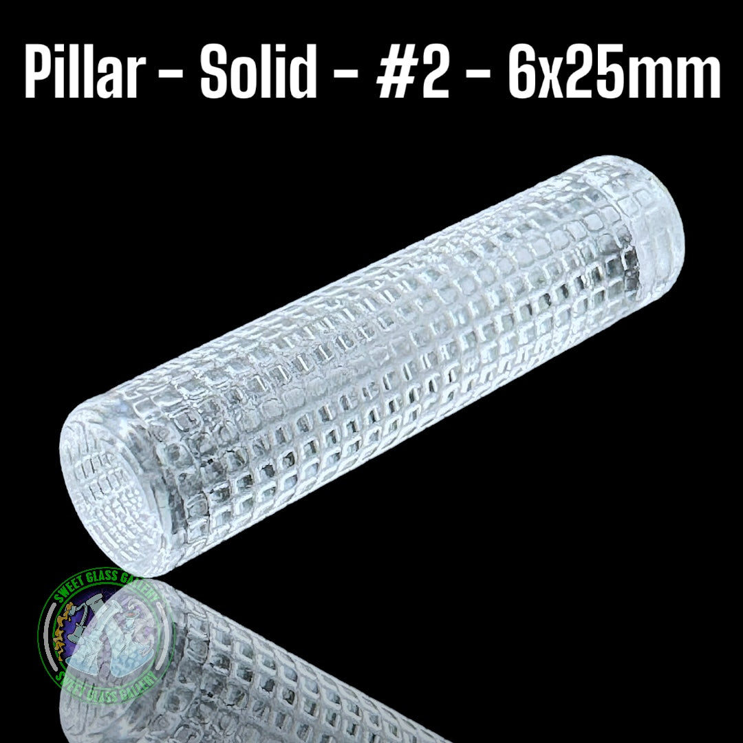 GeeWest - Pillar #2 - 6x25mm Solid Engraved Quartz