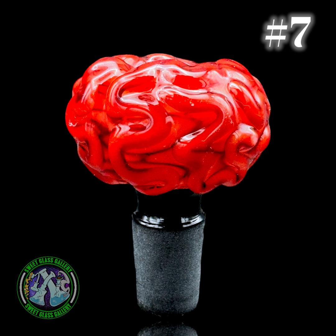 Algae - Bowl #7 - Sculpted Brain 14mm