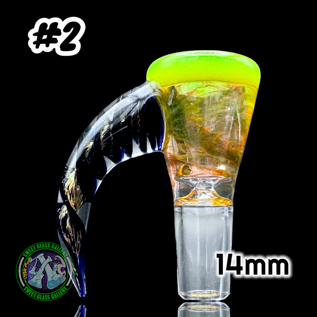 Glass Act Glassworx - Bowl #2 - Horned Dichro 14mm