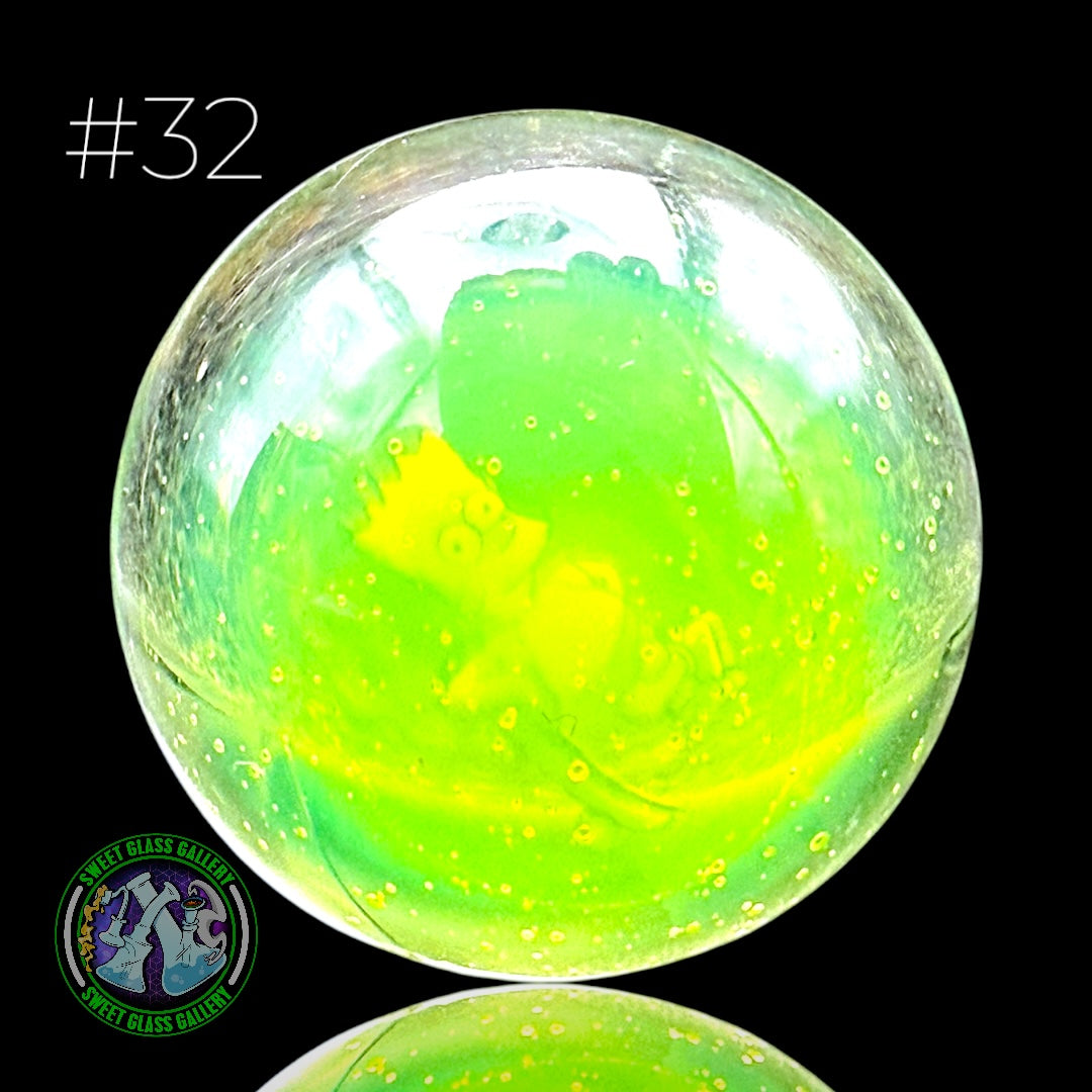 Keys Glass - Marble #32 (Bart - The Simpsons)