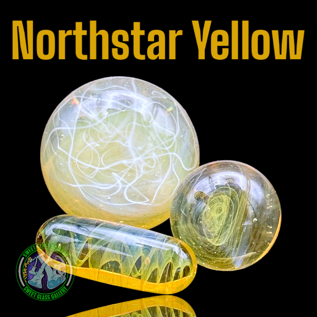 Garga Melt Glass - Scribble Tech Slurper Set (Northstar Yellow)
