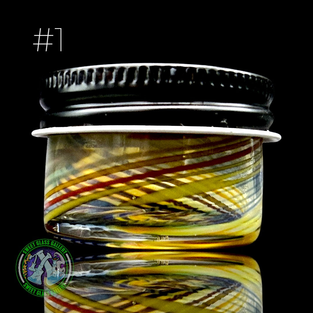 Ben’s Glass Art - Baller Jar #1 - Inside Out Tech