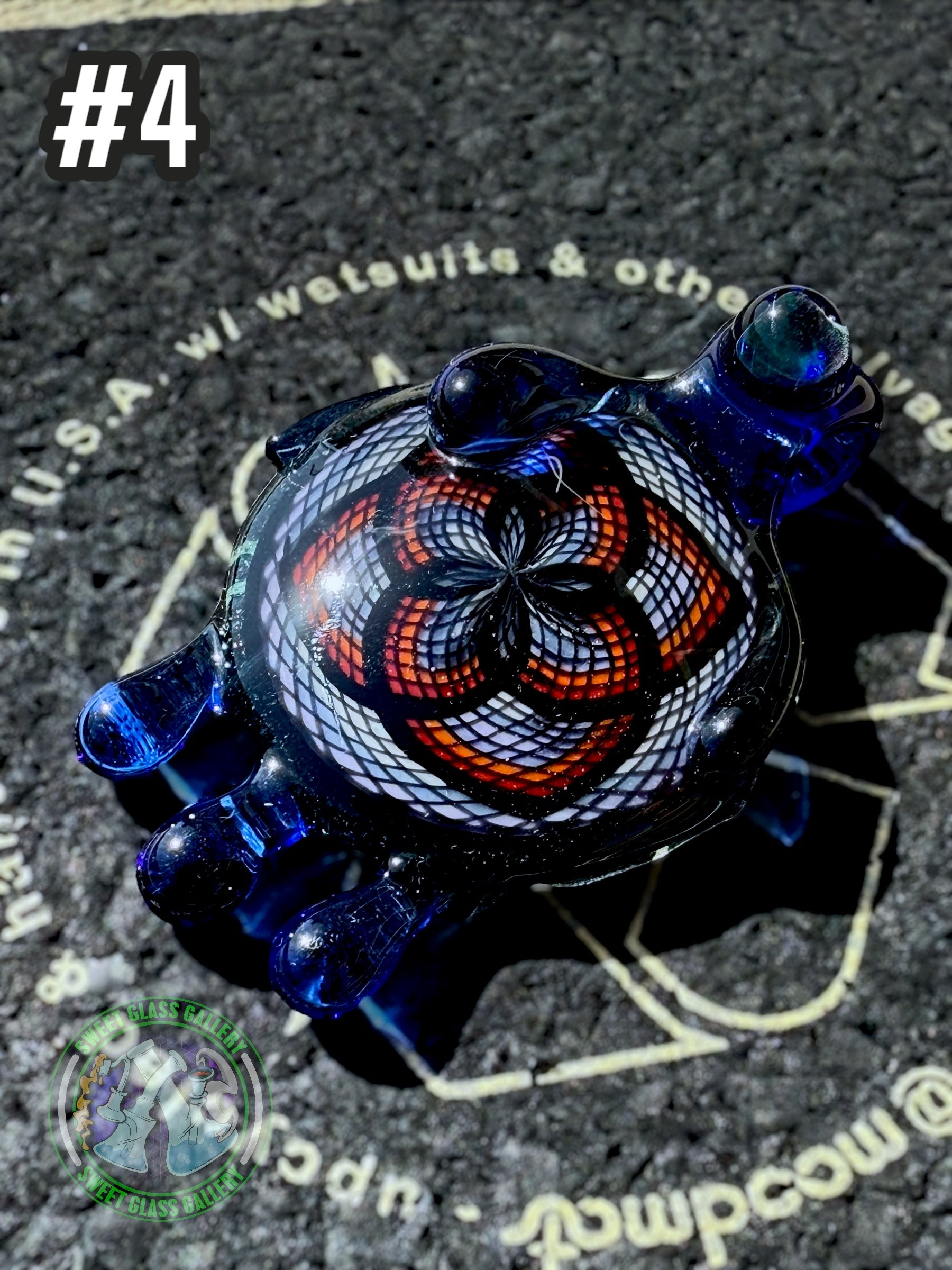 Takoda Madrona - Pendant #4 - Drippy Fillacello