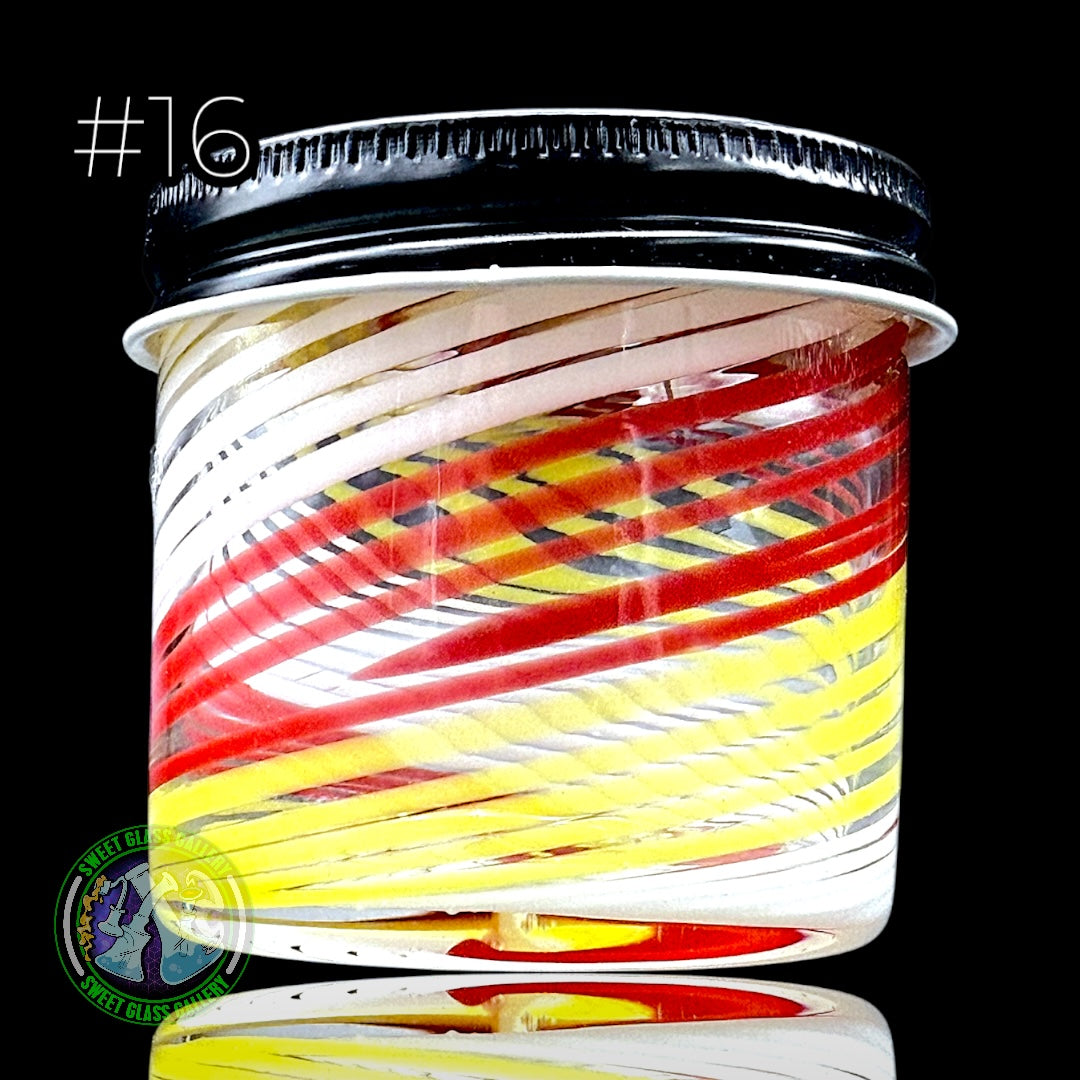 Ben’s Glass Art - Baller Jar #16 - X-Large Inside Out Tech