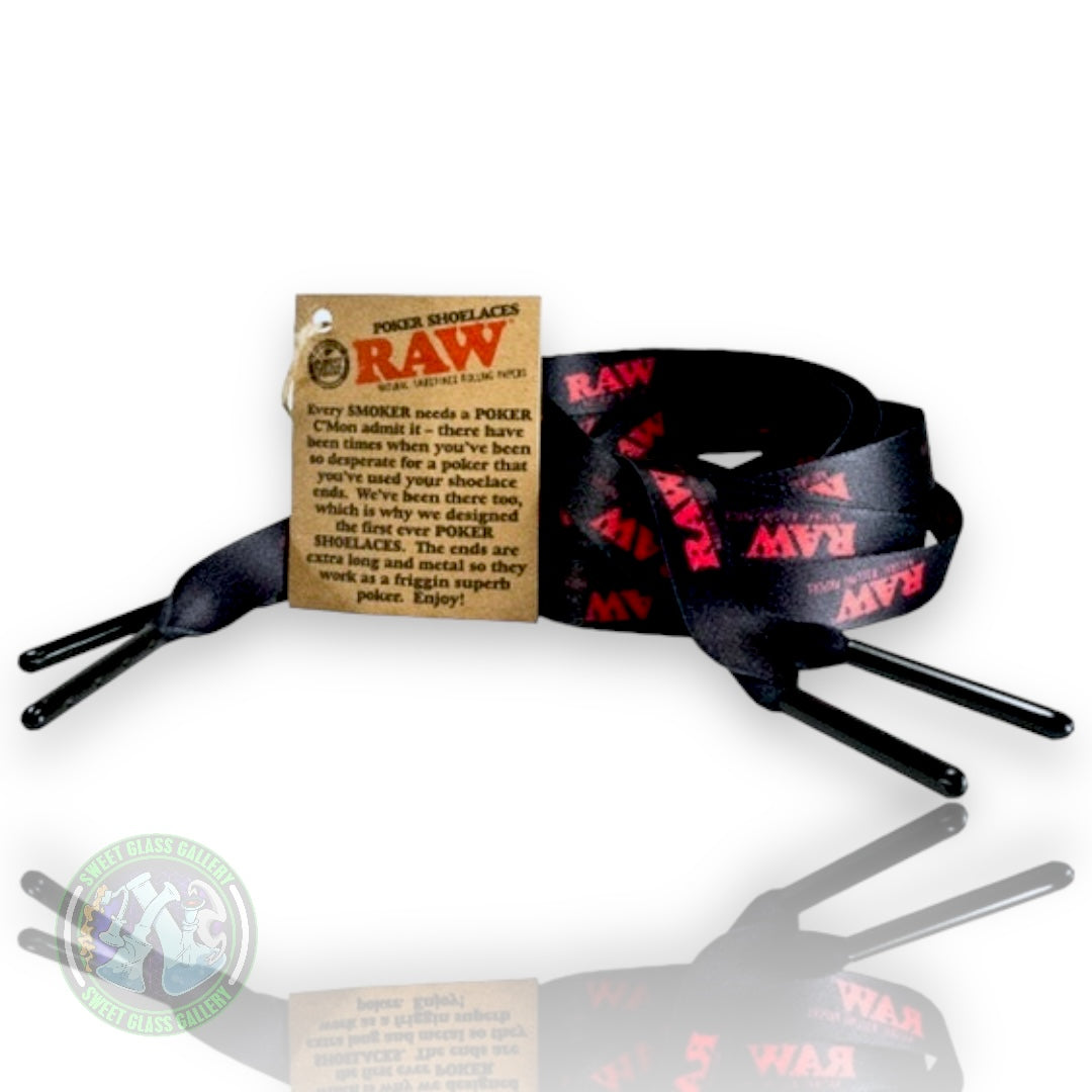 Raw - Poker Shoelaces