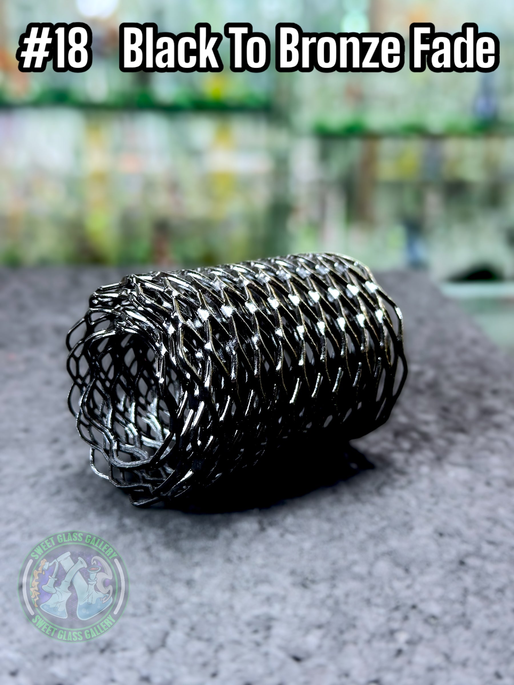 Heat Cage - Blazer GT8000 Torch Guard #18 - Black To Bronze Fade