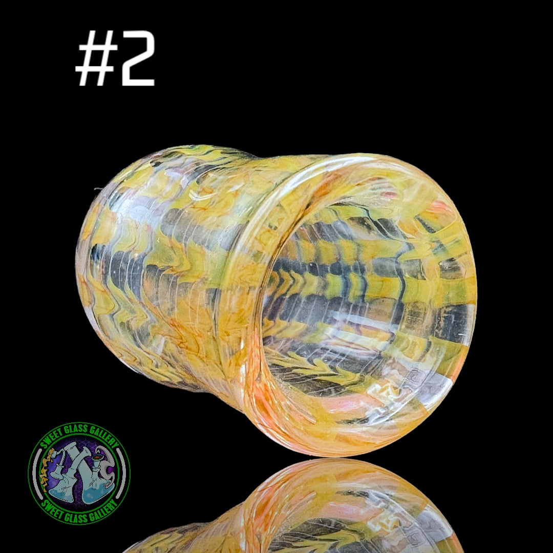 Bakers Backwoods Glass - Carb Cap & Marble Holder #2