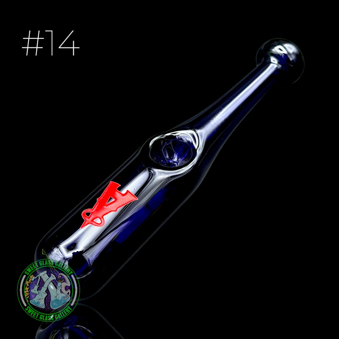 Daniel's Glass Art - Dry Pipe #14 - Baseball Bat (Los Angeles Angels)