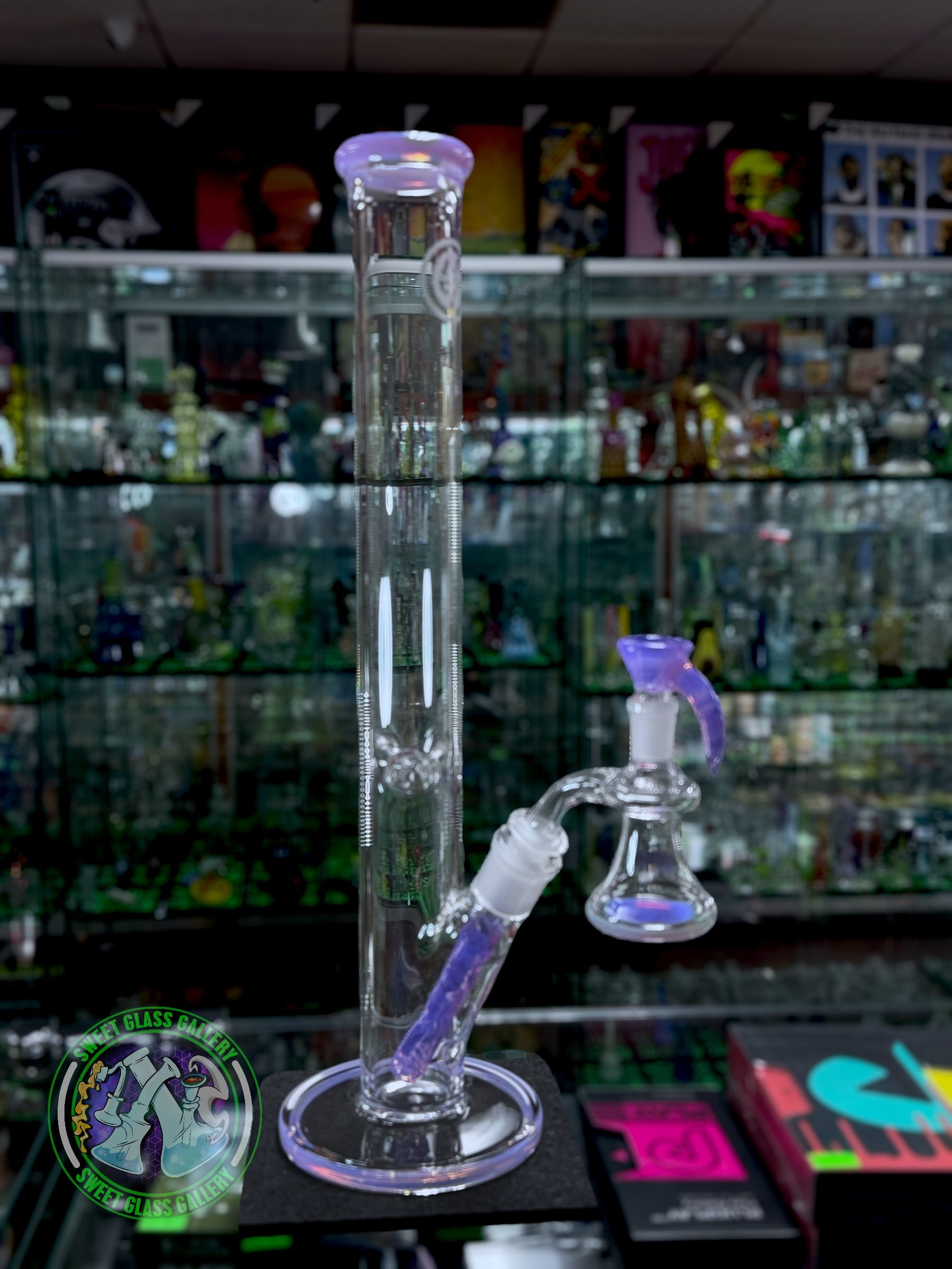 OJ Fame - Straight Tube w/ Ash Catcher & Bowl #13