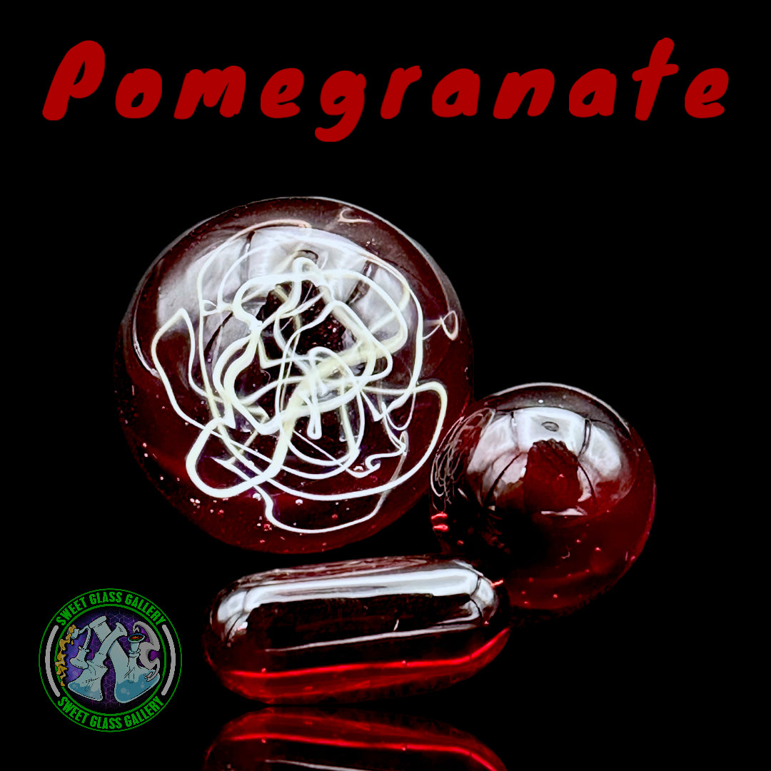 Garga Melt Glass - Scribble Tech Slurper Set (Pomegranate) #2