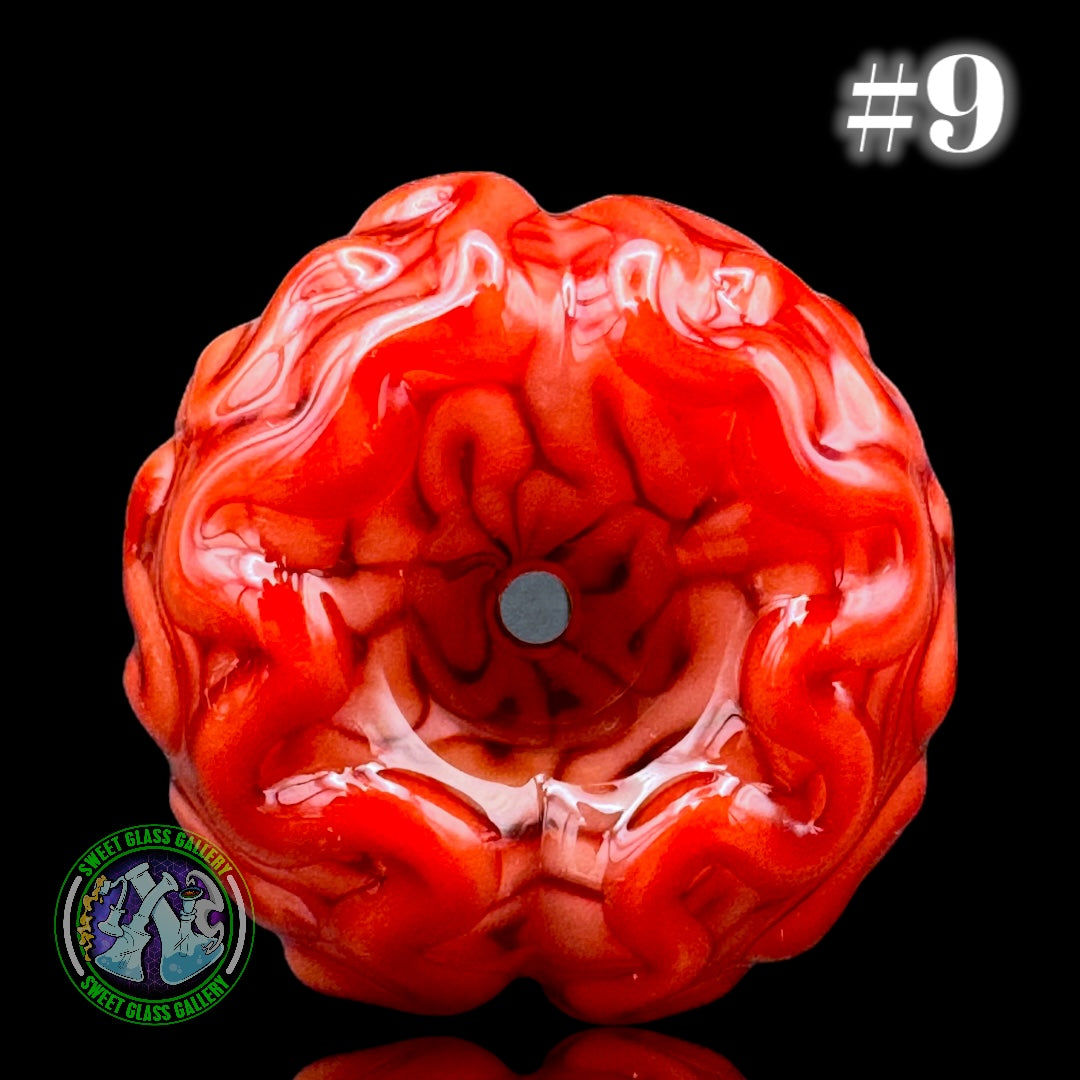 Algae - Bowl #9 - Sculpted Brain 14mm