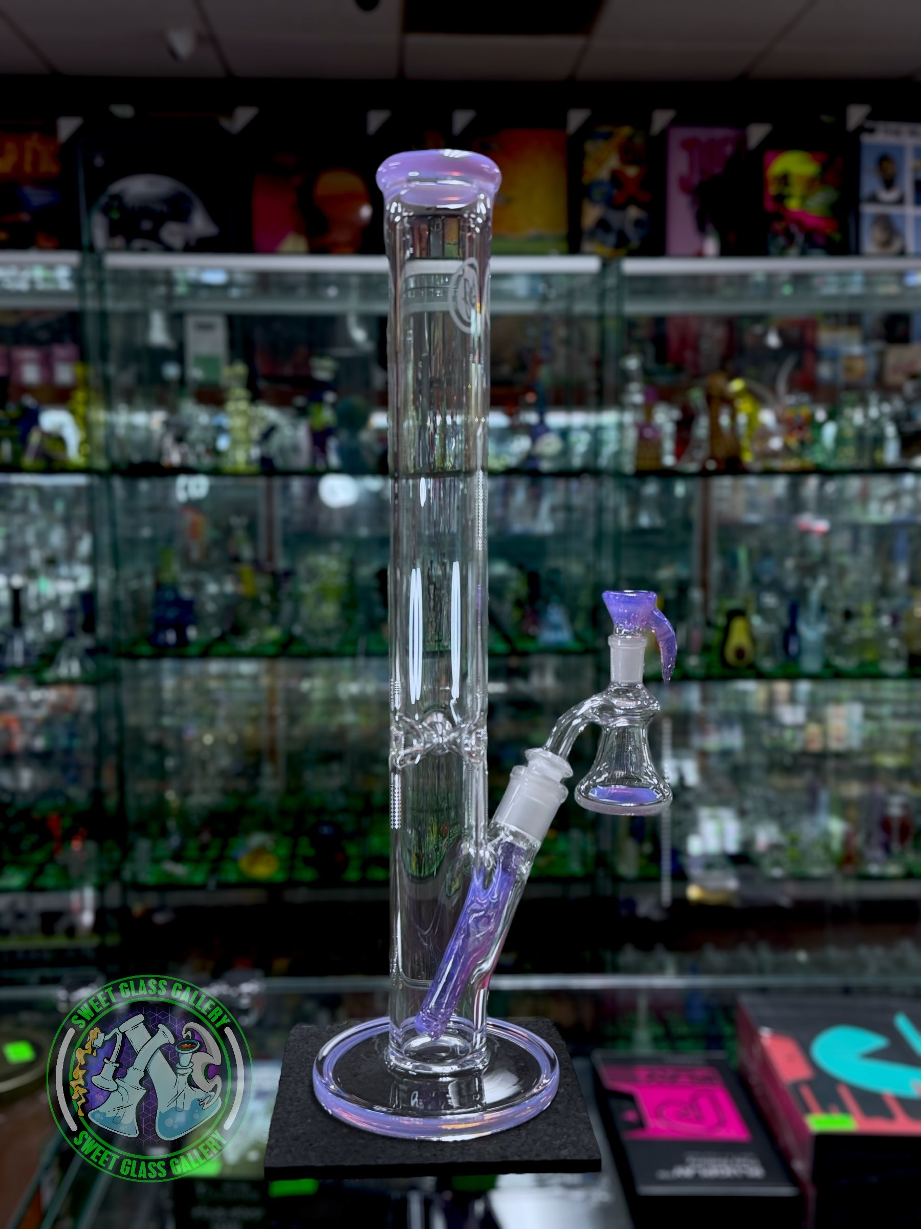 OJ Fame - Straight Tube w/ Ash Catcher & Bowl #13