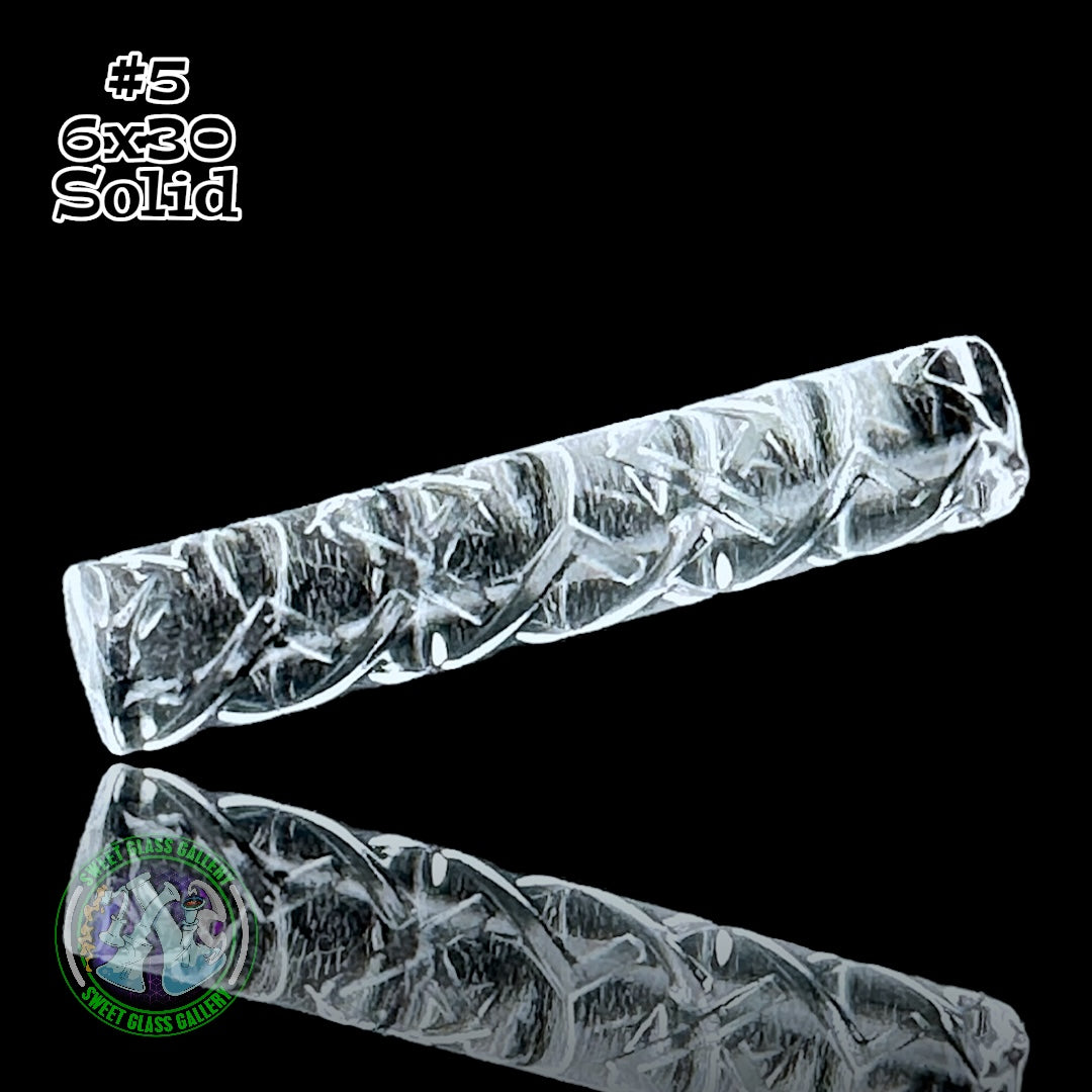 SD Dank - Pillar #3 - 6x30mm Solid Engraved Quartz