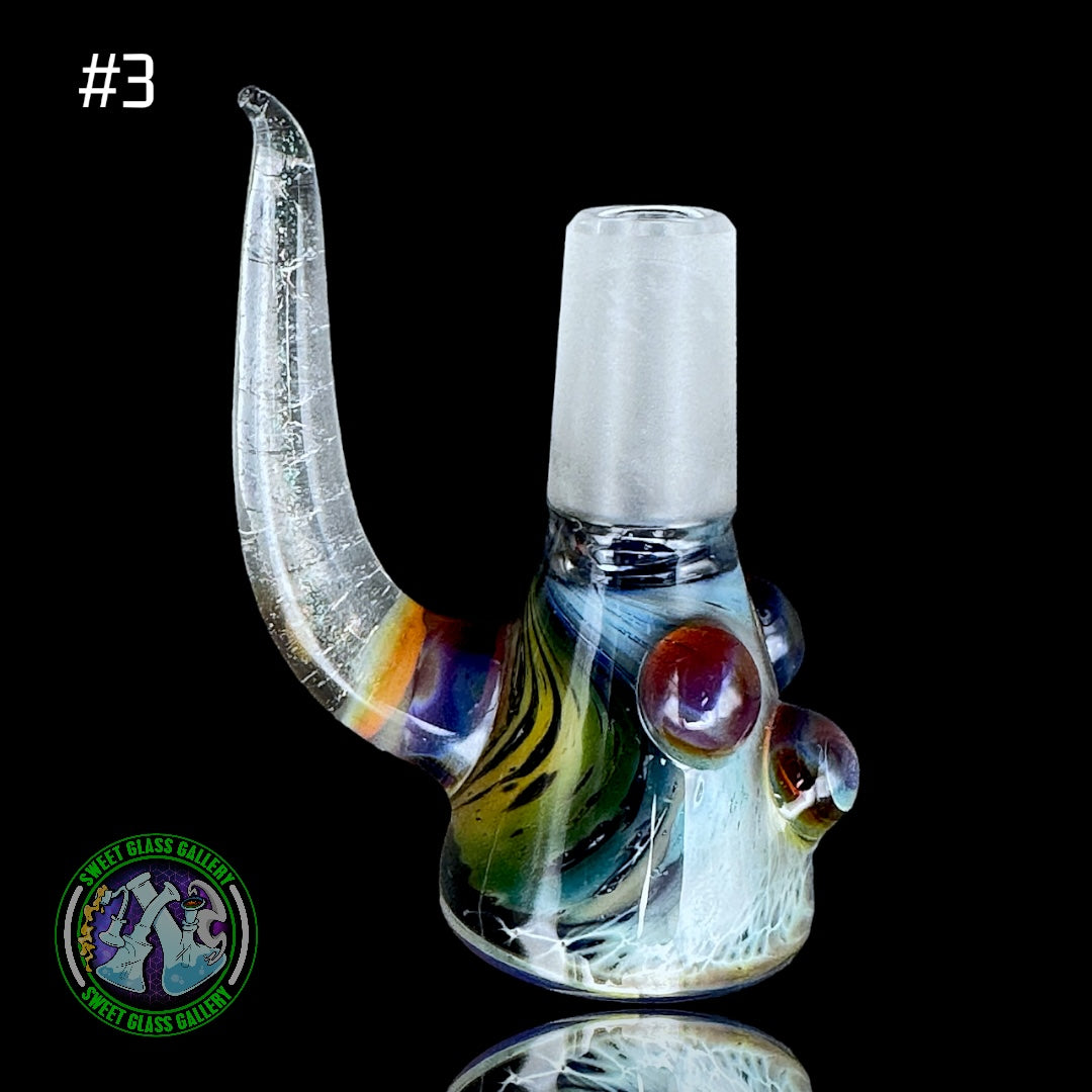Nes Glass - Bowl #3 - Horned 14mm