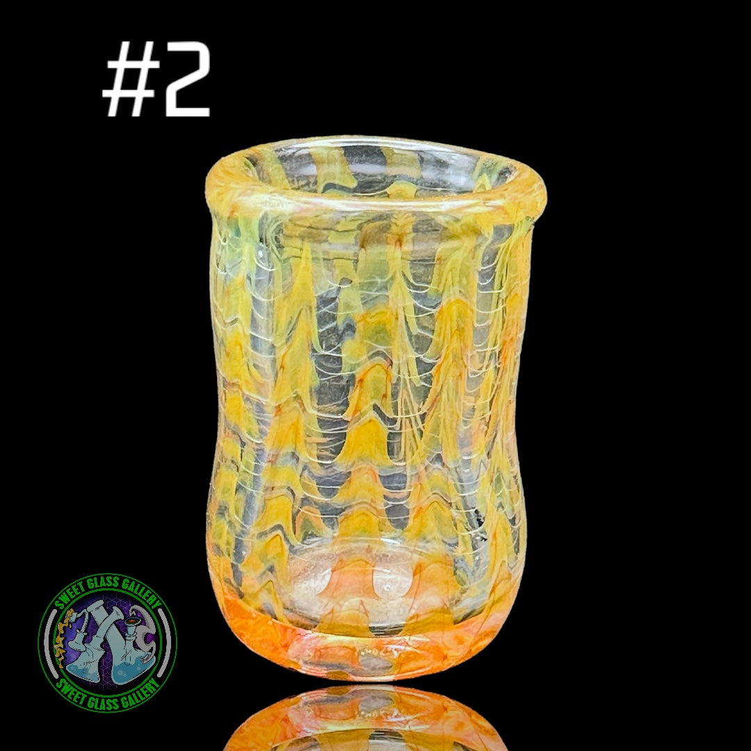 Bakers Backwoods Glass - Carb Cap & Marble Holder #2