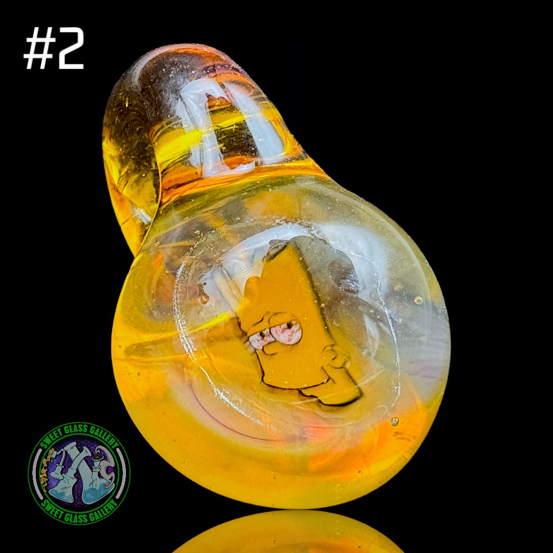 Keys Glass - Pendant #2 (Bart - The Simpsons)
