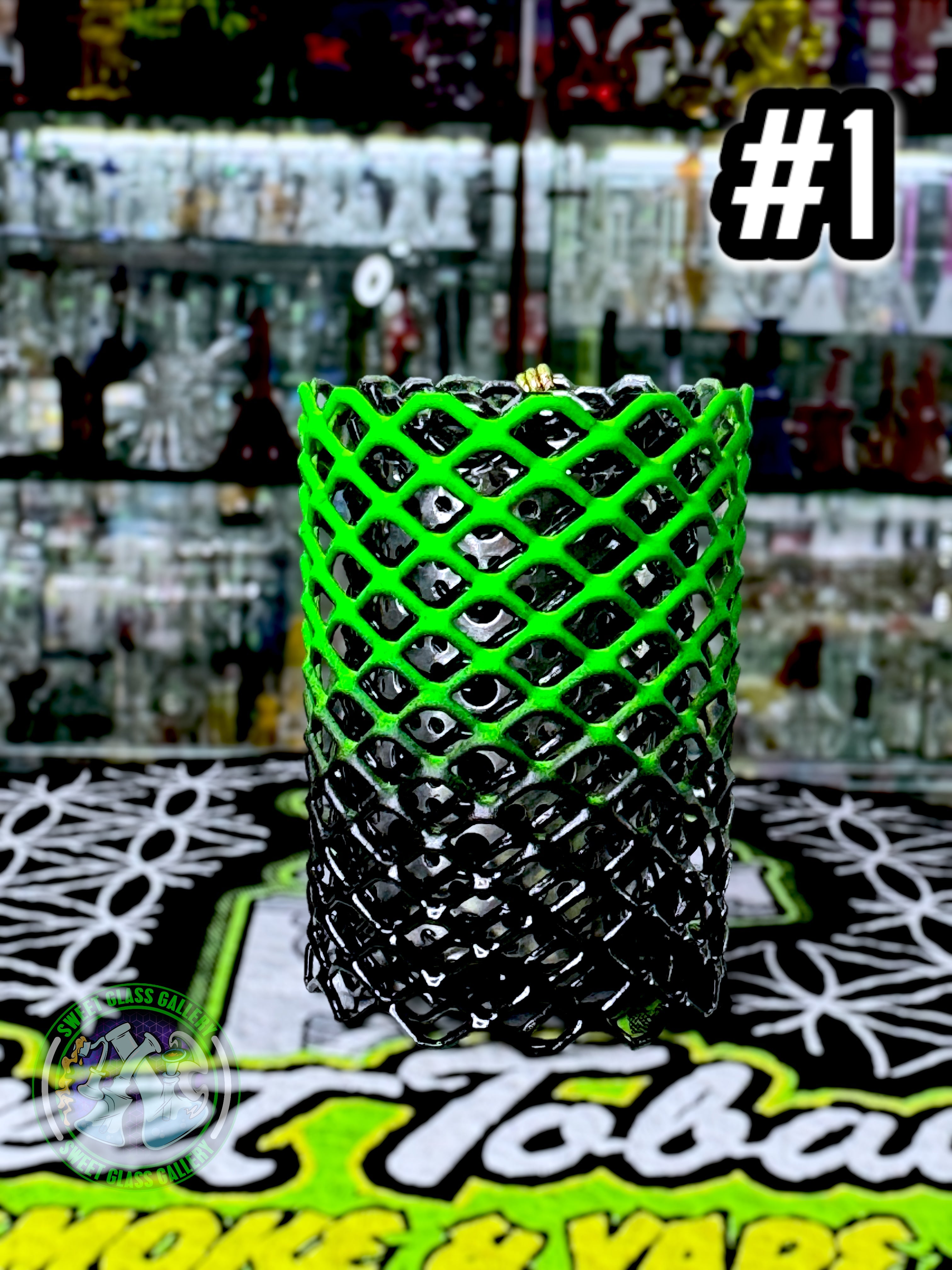 Mamba Guardzz - Heat Cage #1 - Blazer GT8000 Guard (Black & Green)
