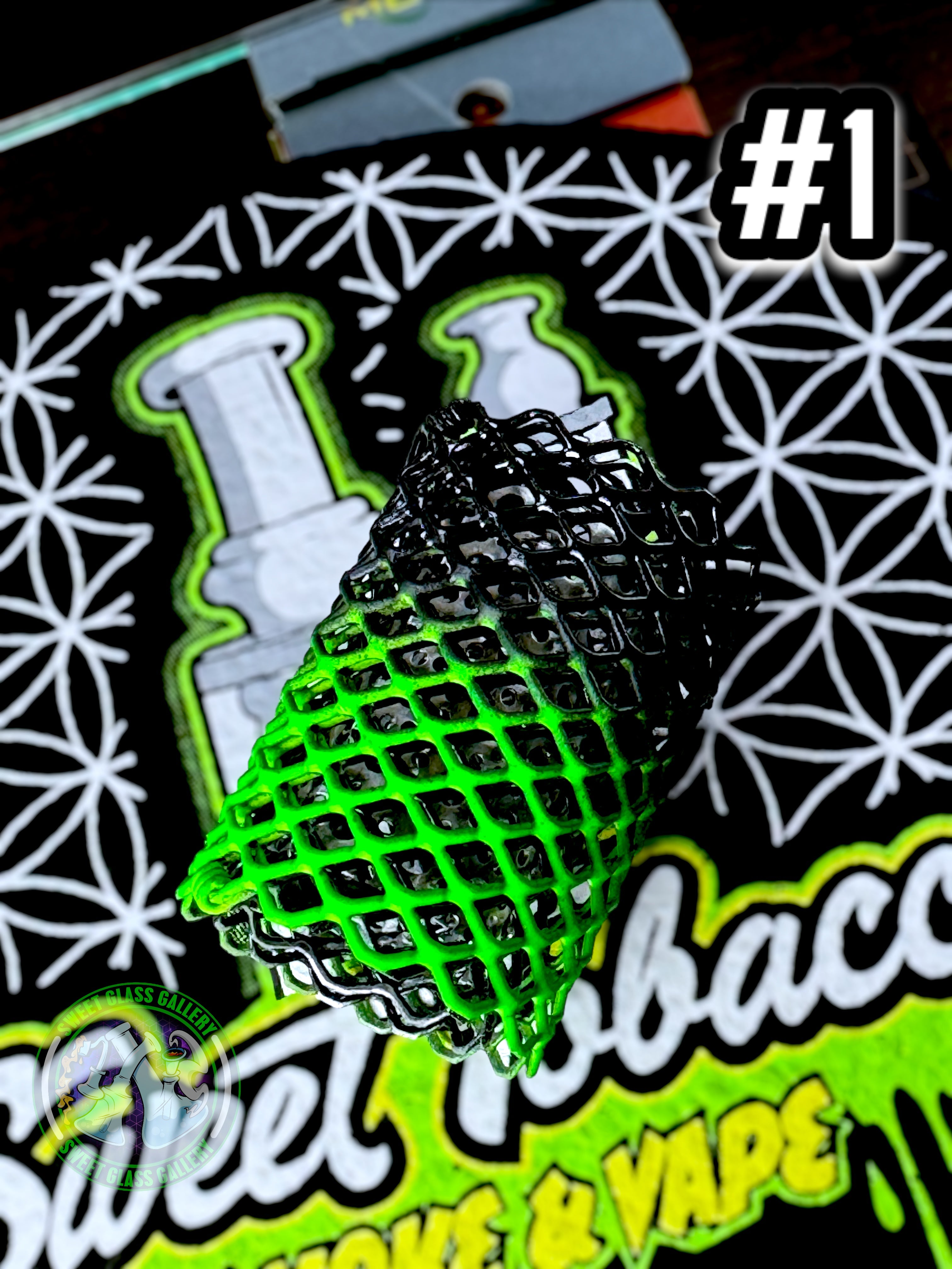Mamba Guardzz - Heat Cage #1 - Blazer GT8000 Guard (Black & Green)