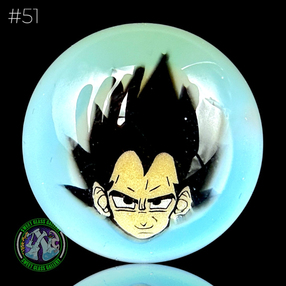 Keys Glass - Marble #51 (Vegeta - Dragon Ball Z)