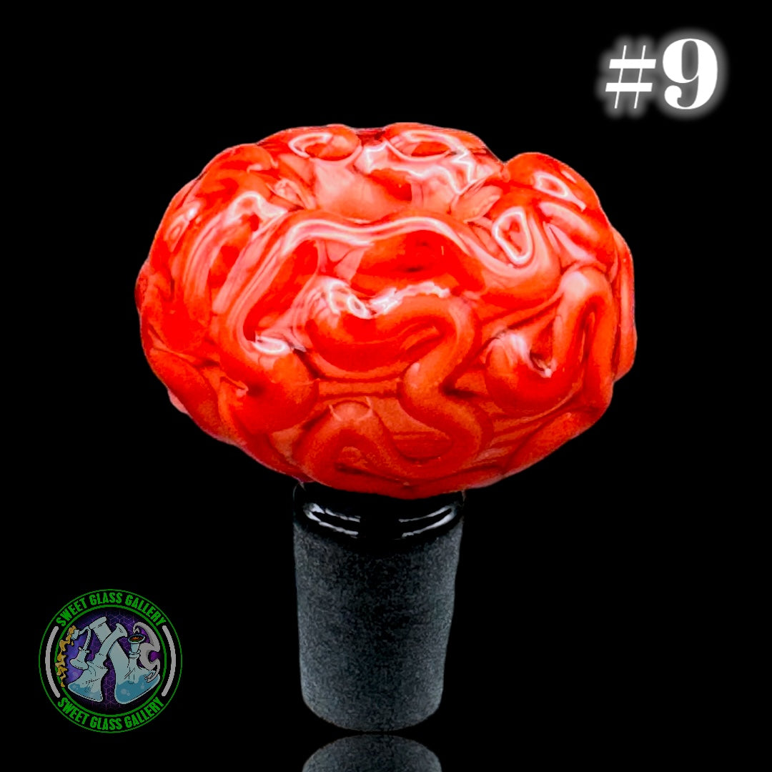 Algae - Bowl #9 - Sculpted Brain 14mm