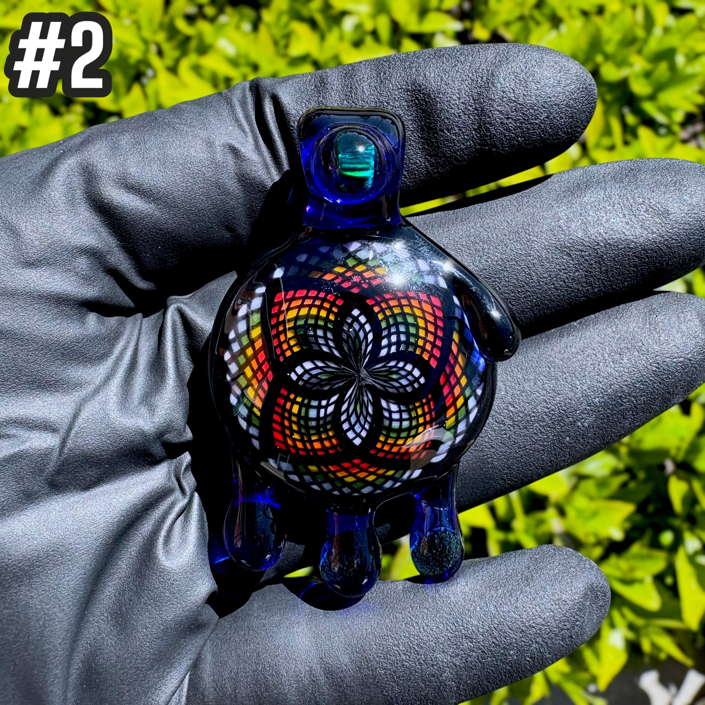 Takoda Madrona - Pendant #2 - Drippy Fillacello