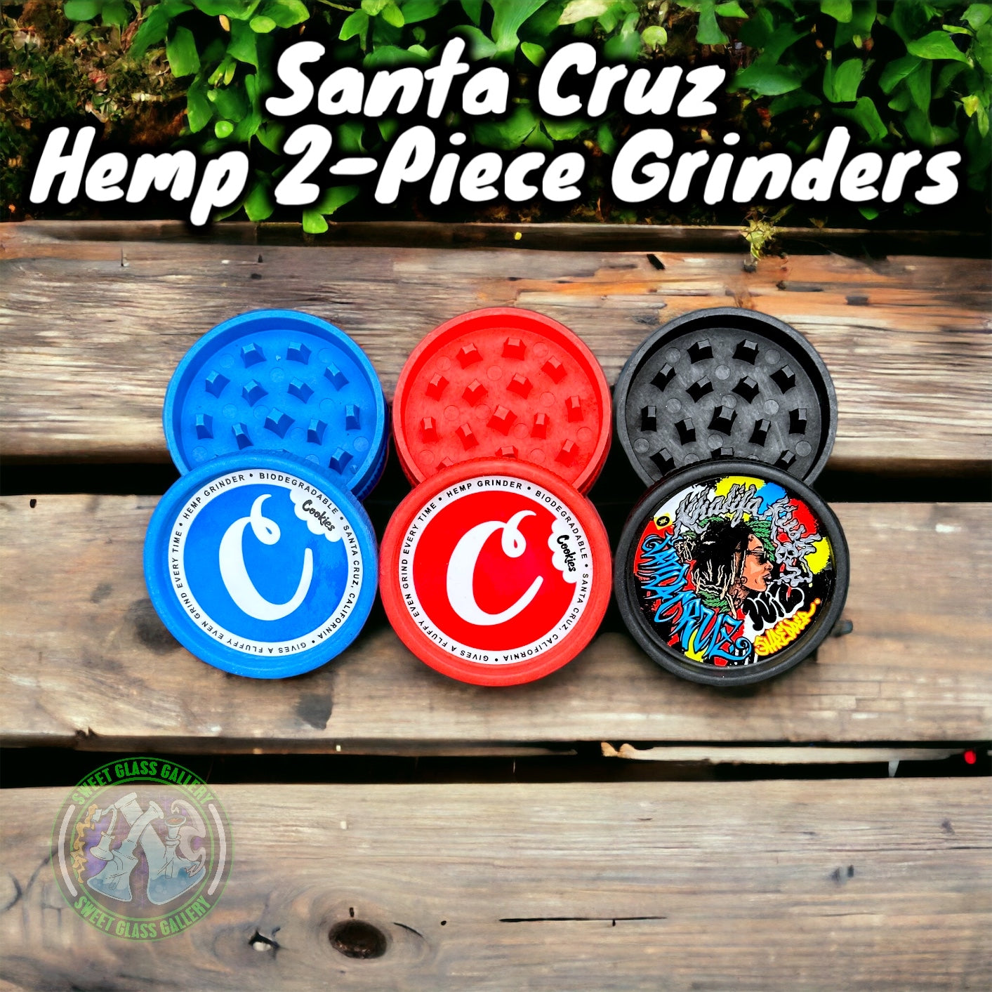 Santa Cruz Shredder - Hemp 2-Piece Grinder