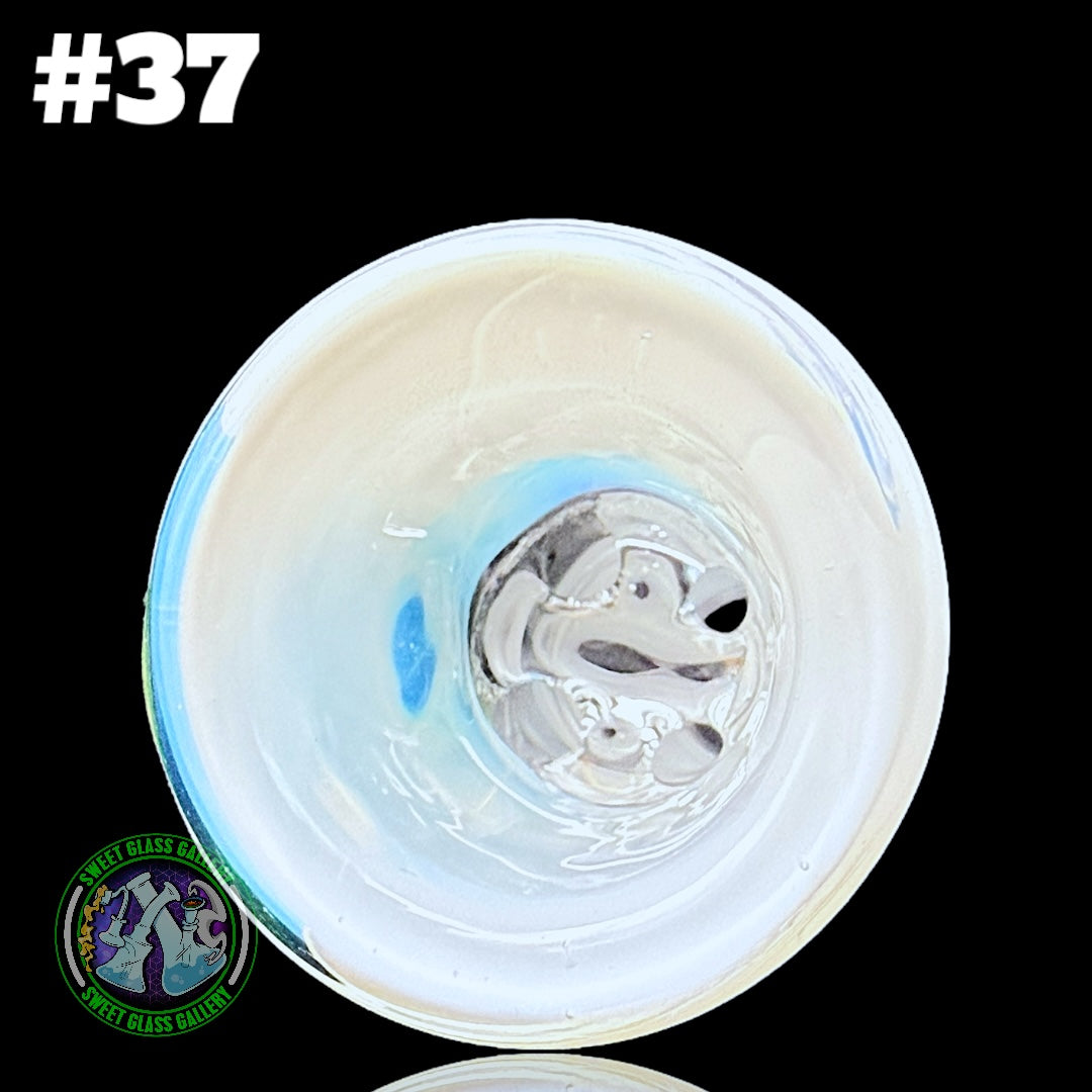 Algae - Bowl #37 - Horn 4-Hole 14mm