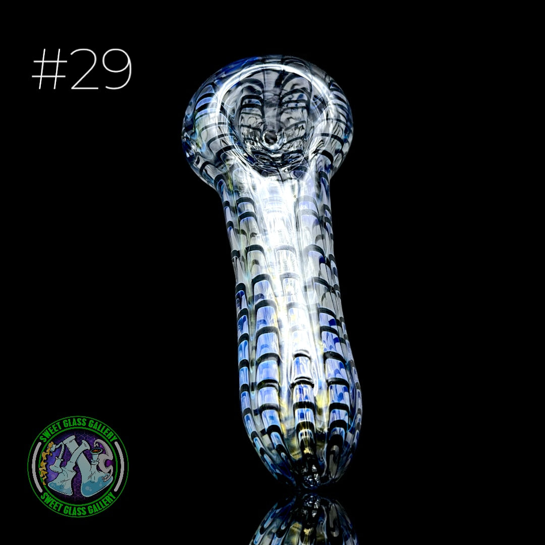 Daniel's Glass Art - Dry Pipe #29 - Wrap & Rake