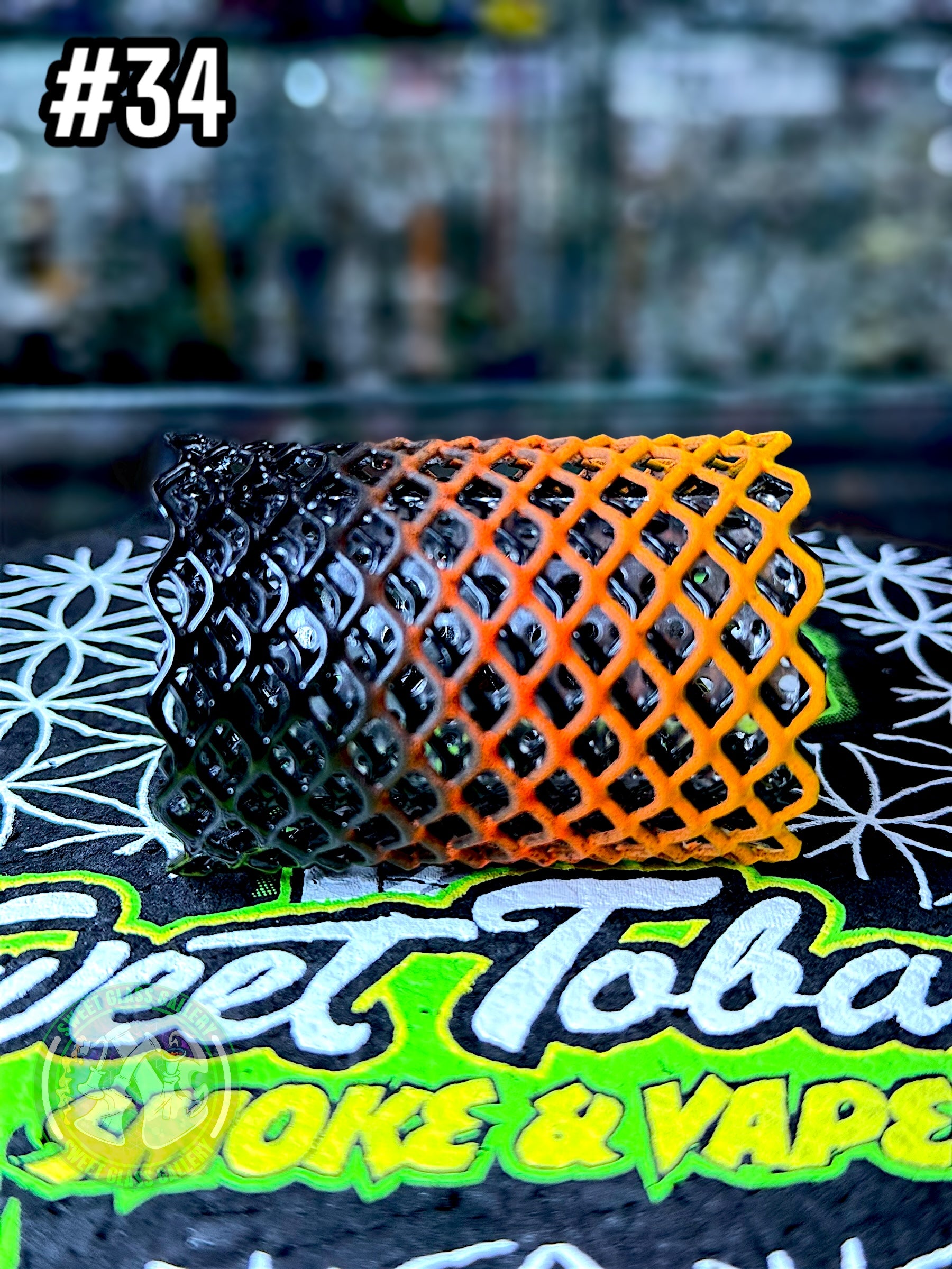 Mamba Guardzz - Heat Cage #34 Blazer GT8000 Guard (Black & Matte Orange Fade)