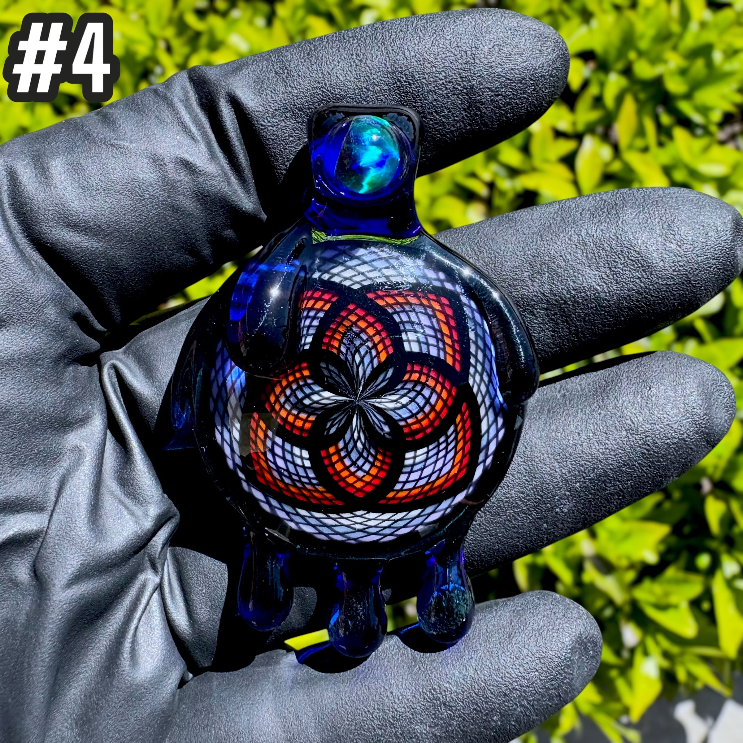 Takoda Madrona - Pendant #4 - Drippy Fillacello