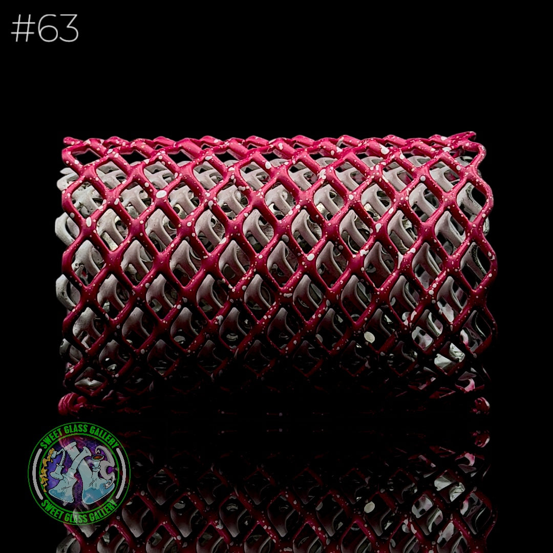 Mamba Guardzz - Heat Cage #63 - Blazer GT8000 Guard (Ghost Series - Pink w/ White Splatter)