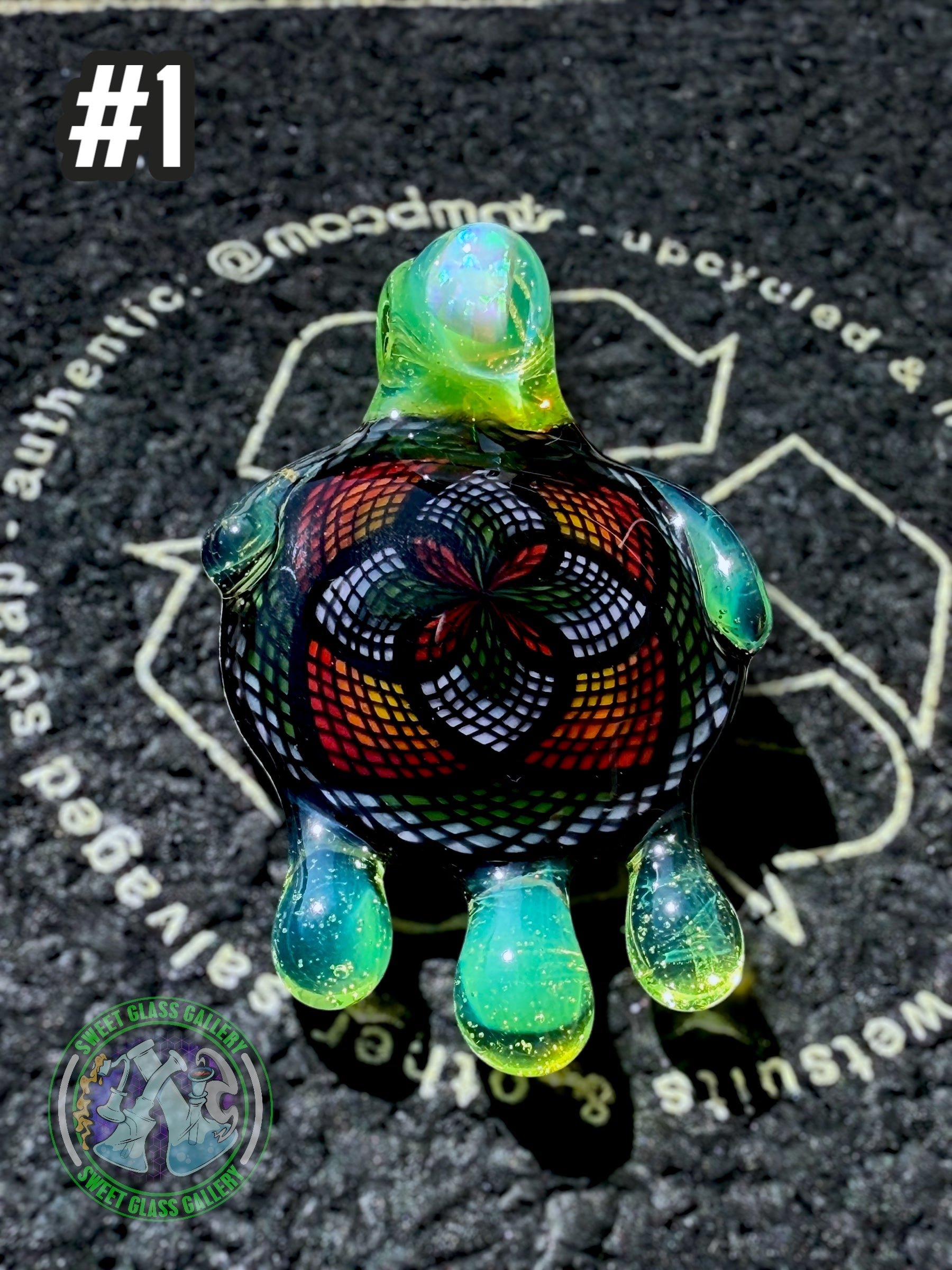 Takoda Madrona - Pendant #1 - Drippy Fillacello
