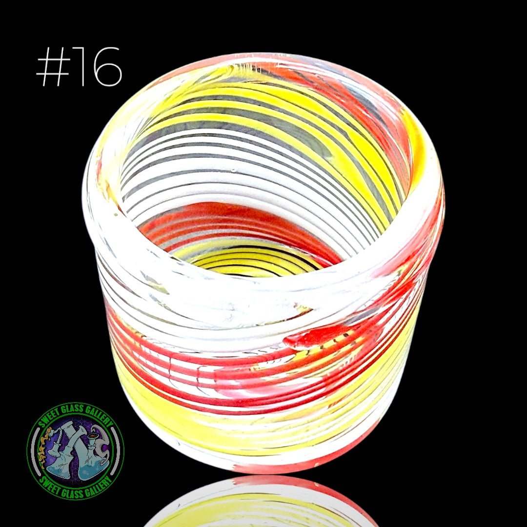 Ben’s Glass Art - Baller Jar #16 - X-Large Inside Out Tech