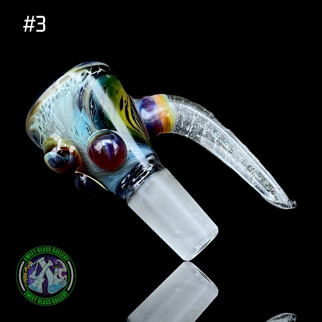 Nes Glass - Bowl #3 - Horned 14mm